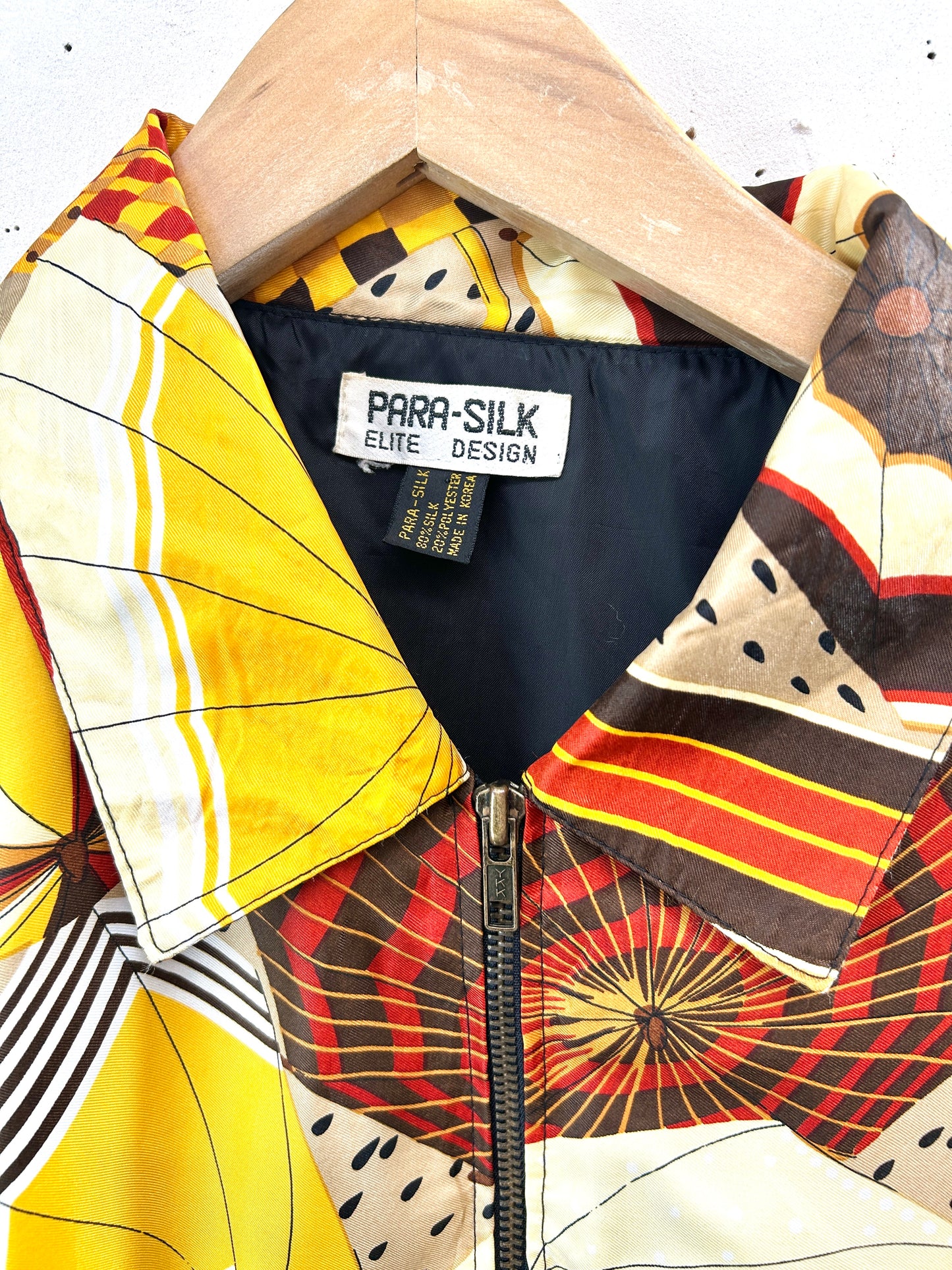 Vintage Silk Blouson [B31724]