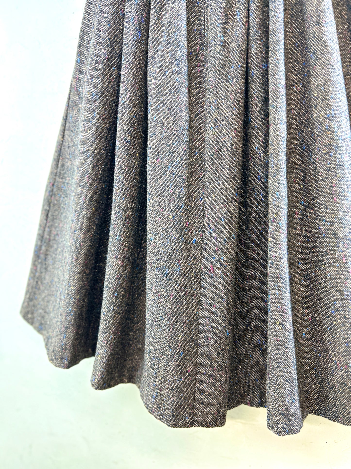 Vintage Tweed Skirt  [K30917]