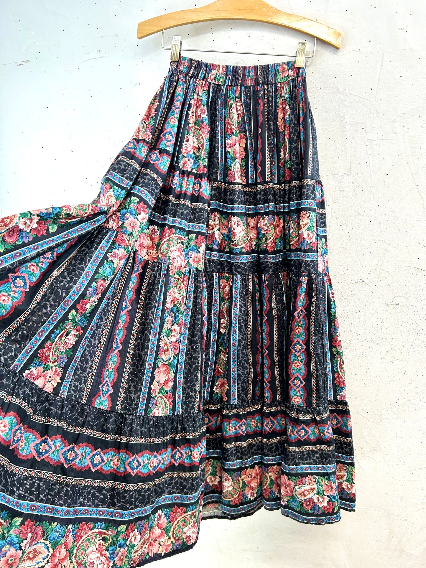Vintage Tiered Skirt [B31701]