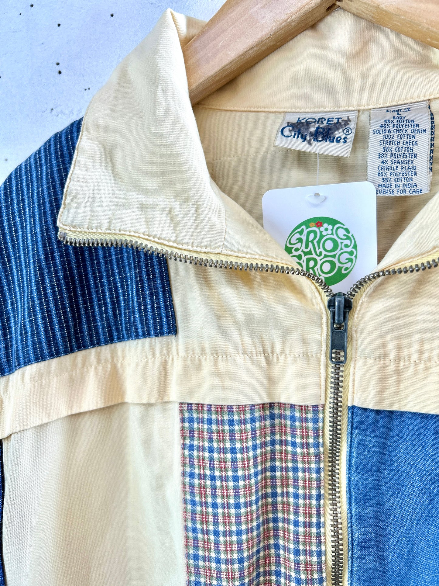 Vintage Patchwork Jacket  [H30924]