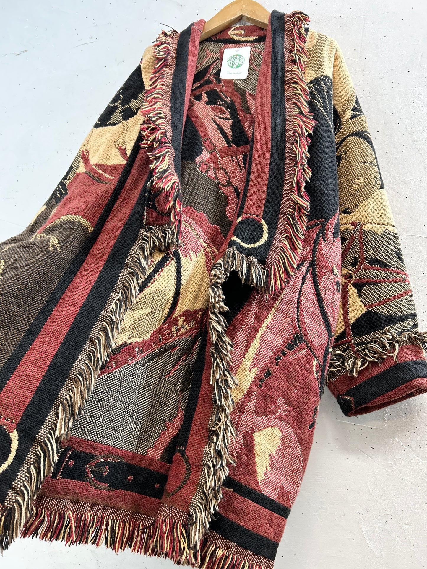 Vintage Rug Jacket [L31035]