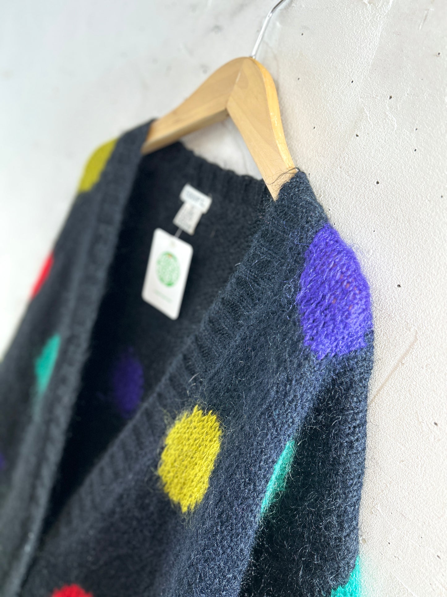 Vintage Mohair Knit Cardigan [L30965]