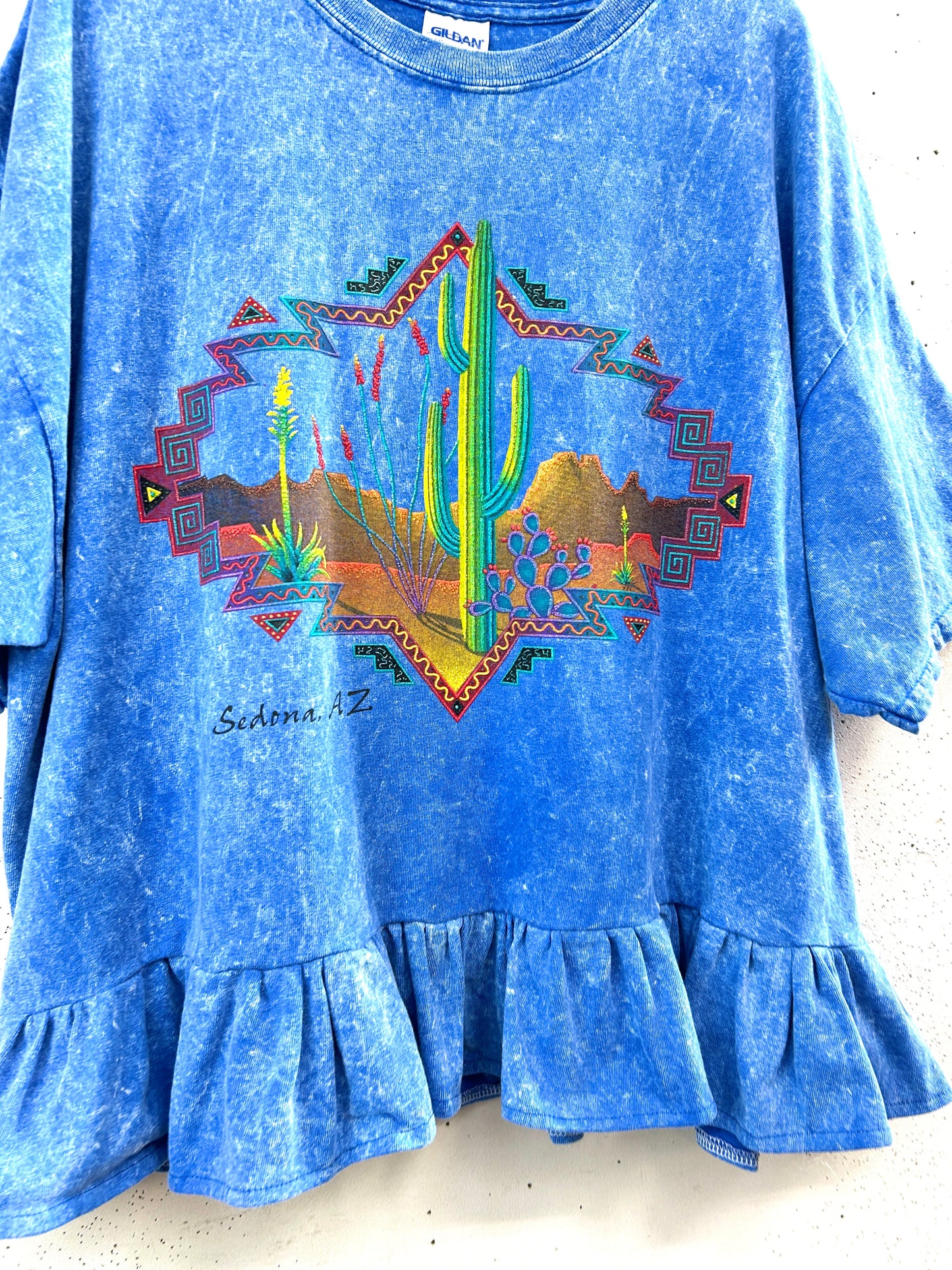 Vintage T Shirt 〜Funny dot CRAZY〜 [E32531]