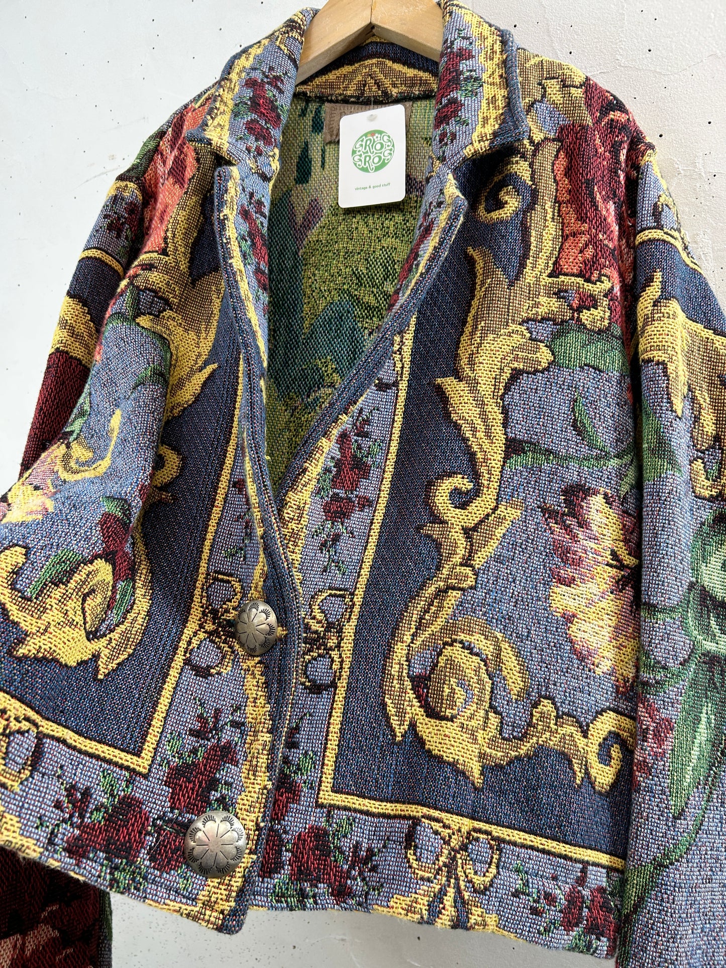 Vintage Rug Jacket 〜Painted Pony〜 [I33689]