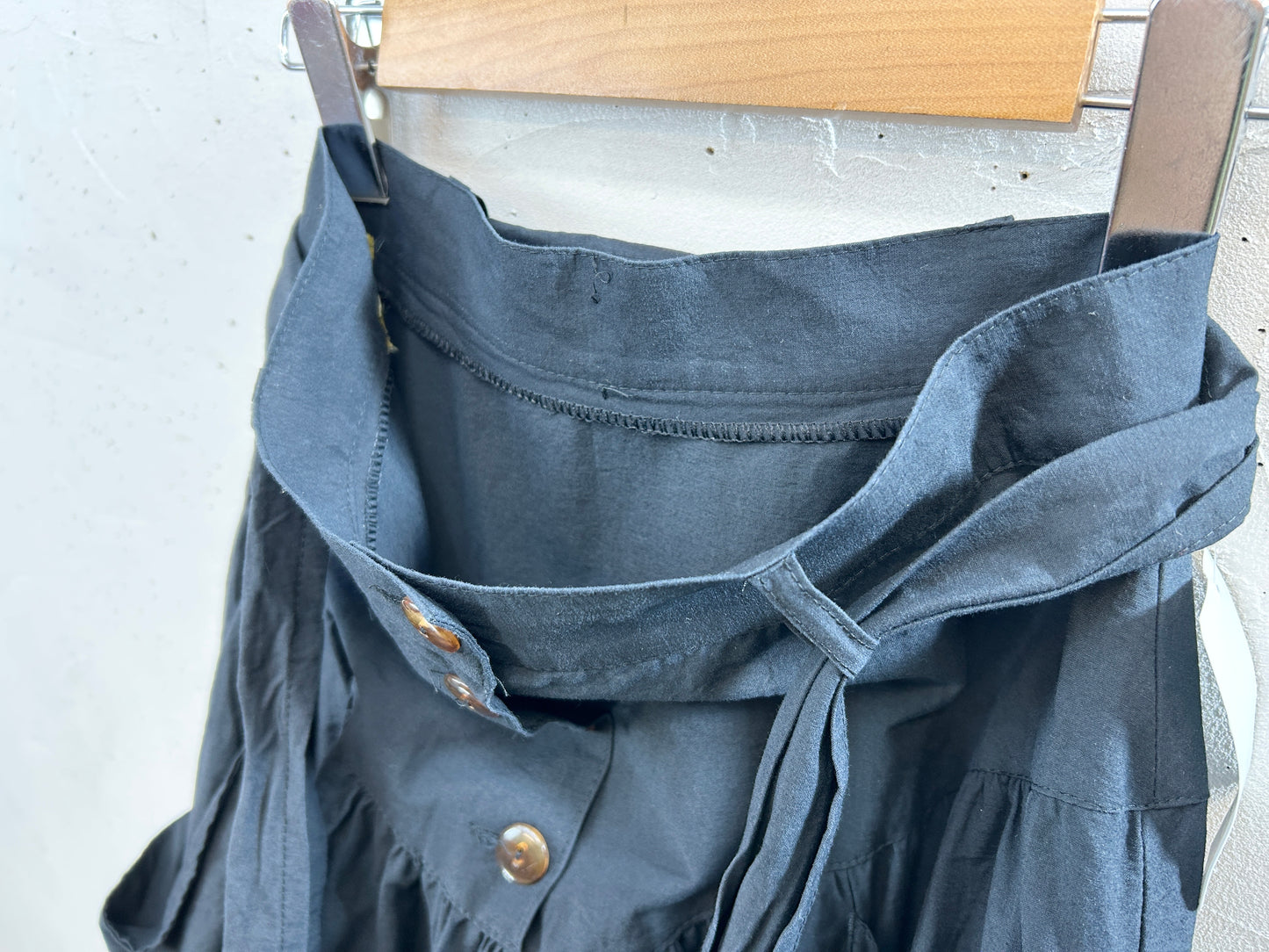 Vintage Black Skirt [H30906]
