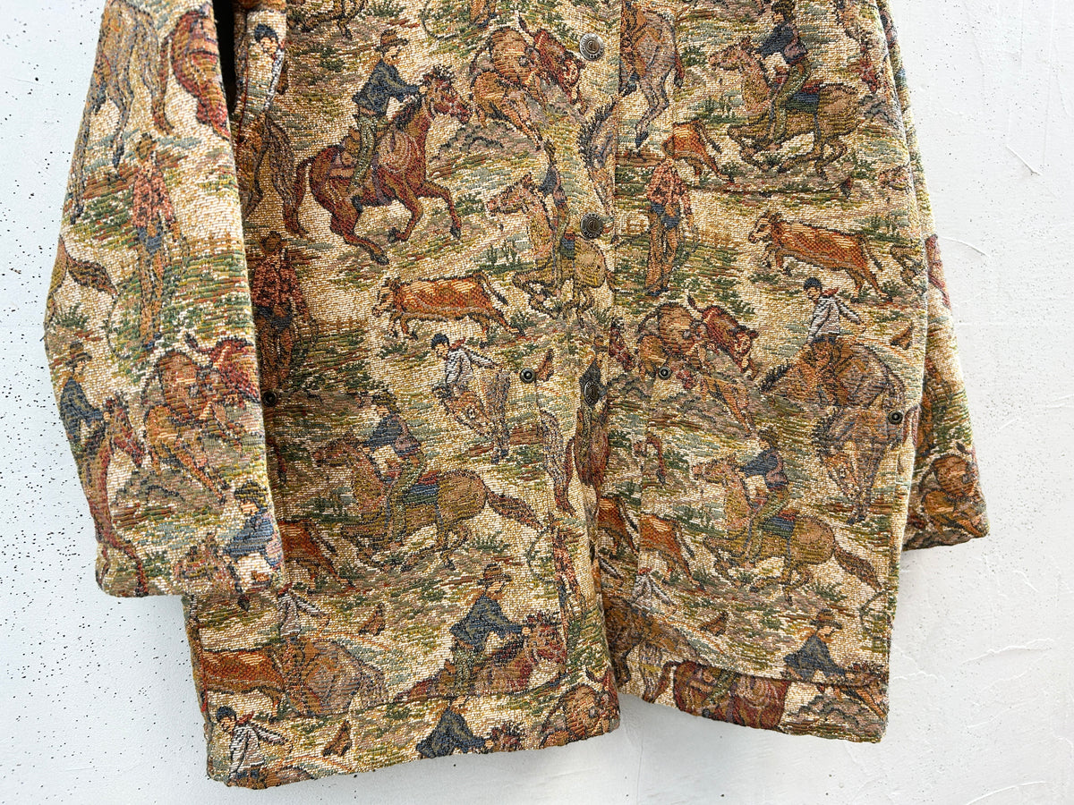 Vintage Gobelin Jacket 〜MADE IN USA〜 [I34045]