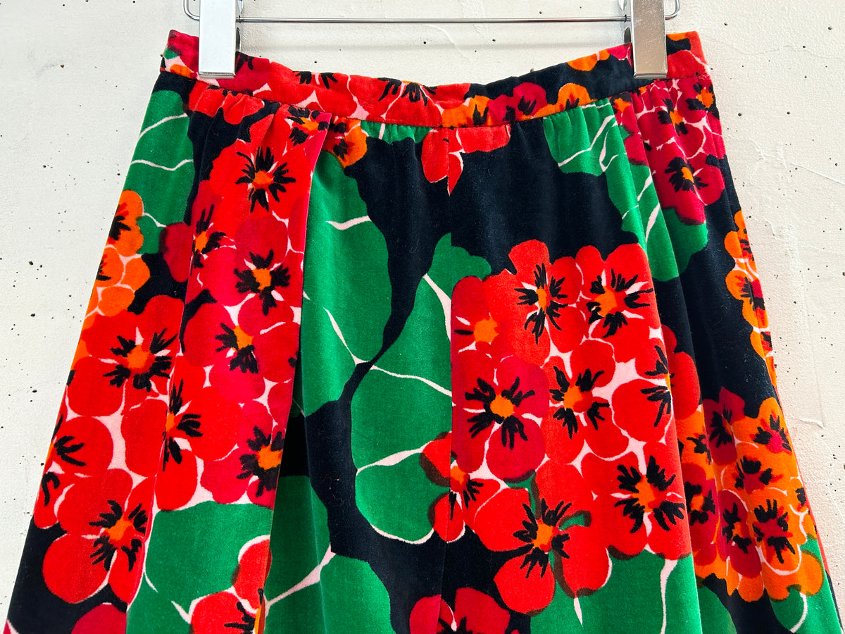 '70s Vintage Skirt  [J34089]