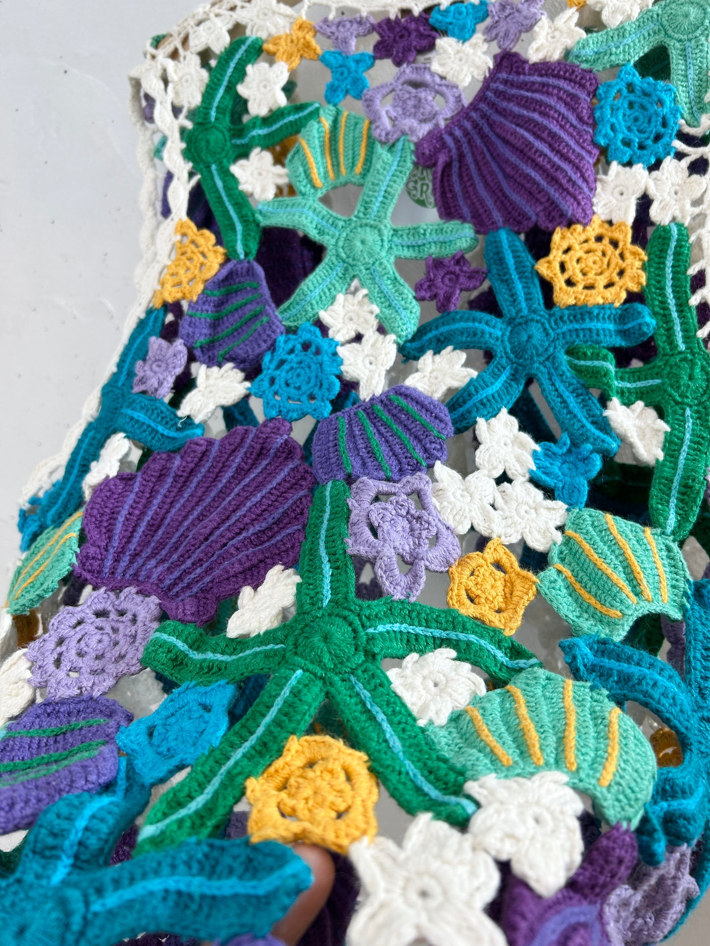 Vintage Crochet Vest [I30149]