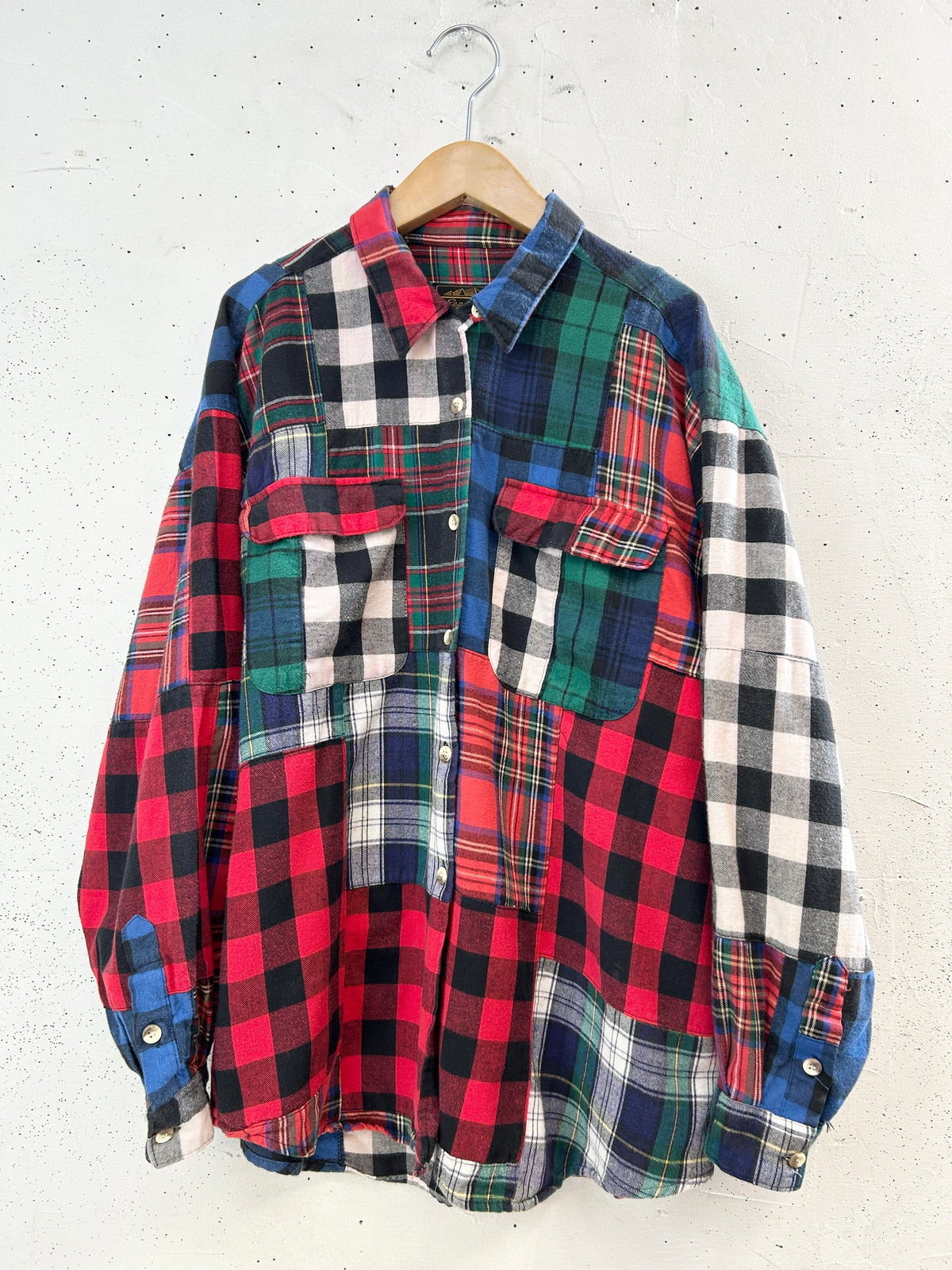 Vintage Check Shirt 〜Eddie Bauer〜 [J34266]
