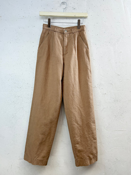 Vintage Linen Pants [J34138]