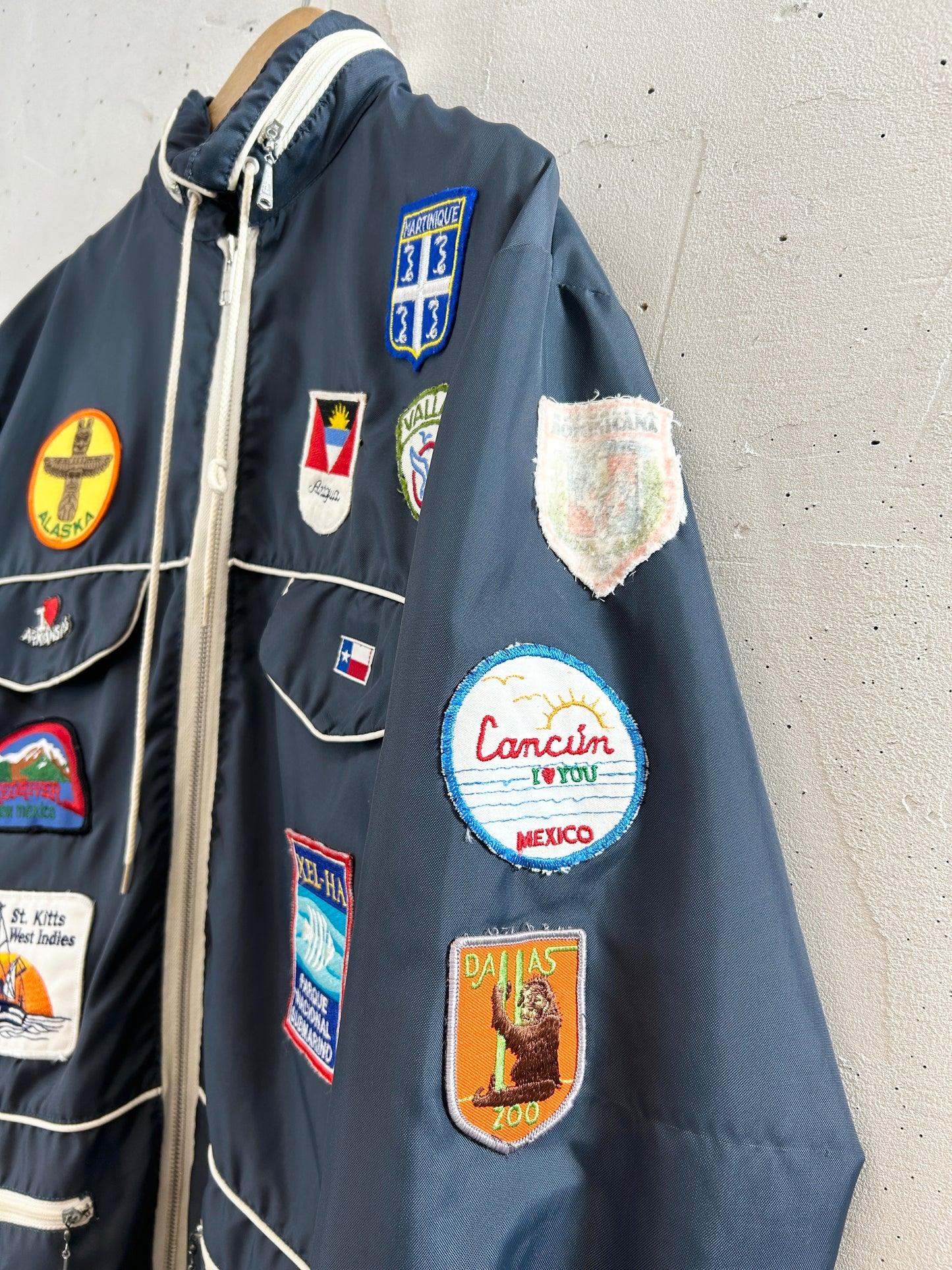 Vintage Patch Jacket 〜Campus〜 [J30417]