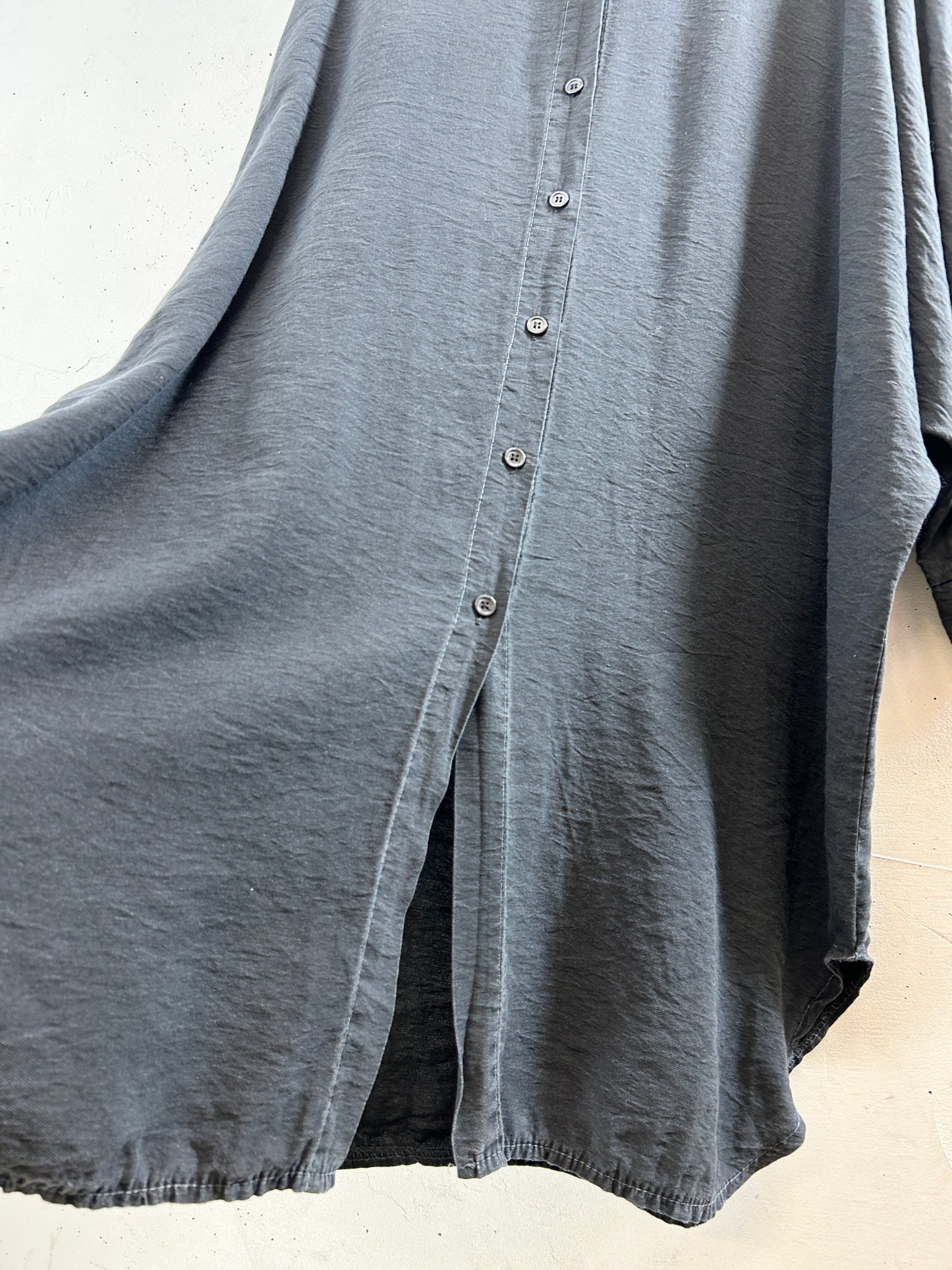 Vintage Black Shirt MADE IN ITALY [I30129]