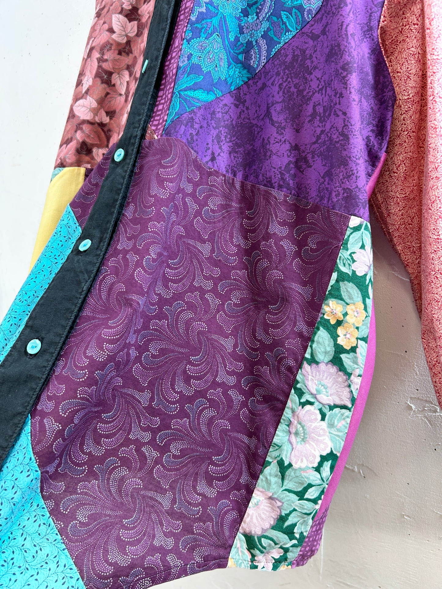 Vintage Patchwork Shirt [I30151]
