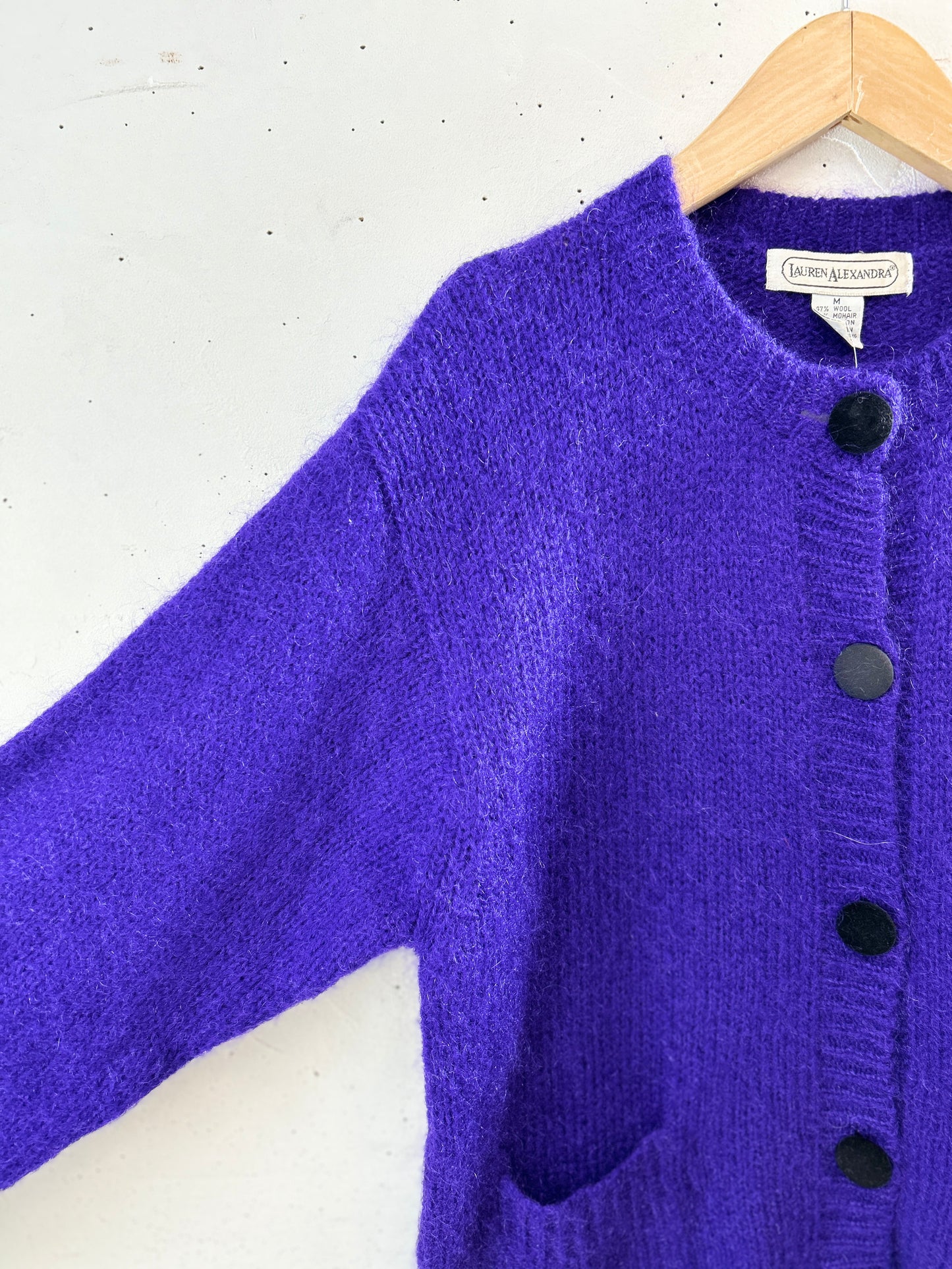 Vintage Mohair Knit Cardigan [K30840]