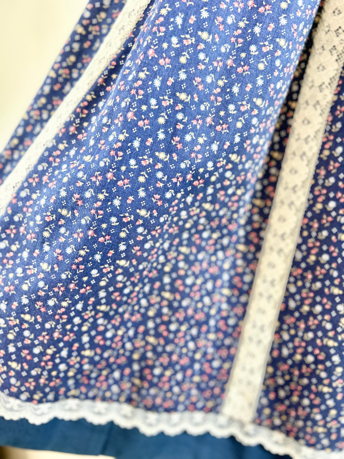 ’70s Patchwork Skirt Reversible [H30864]