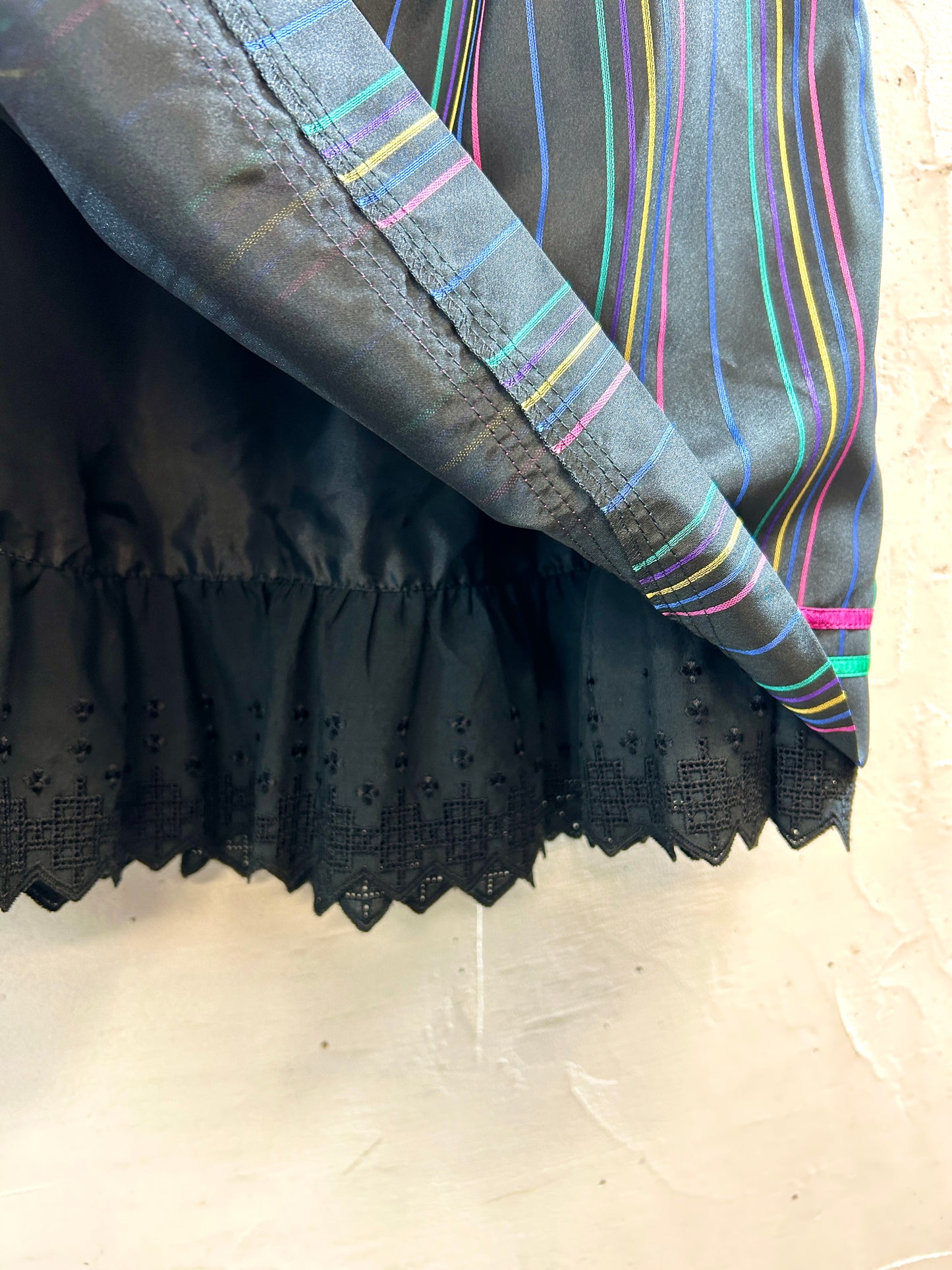 Vintage Stripe Skirt [K30874]