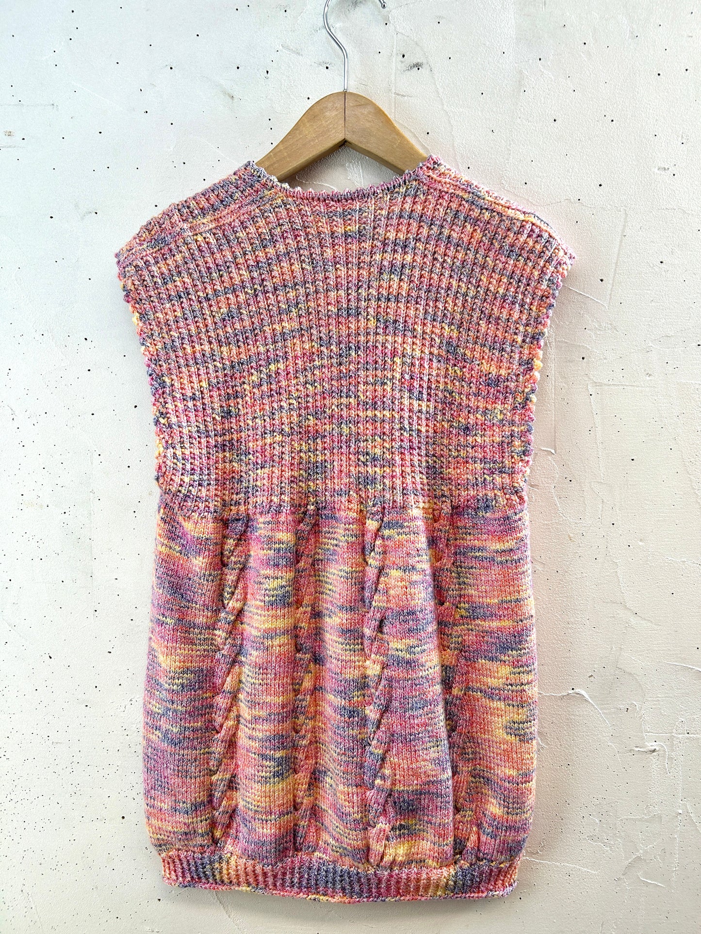Vintage Knit Vest [J30678]