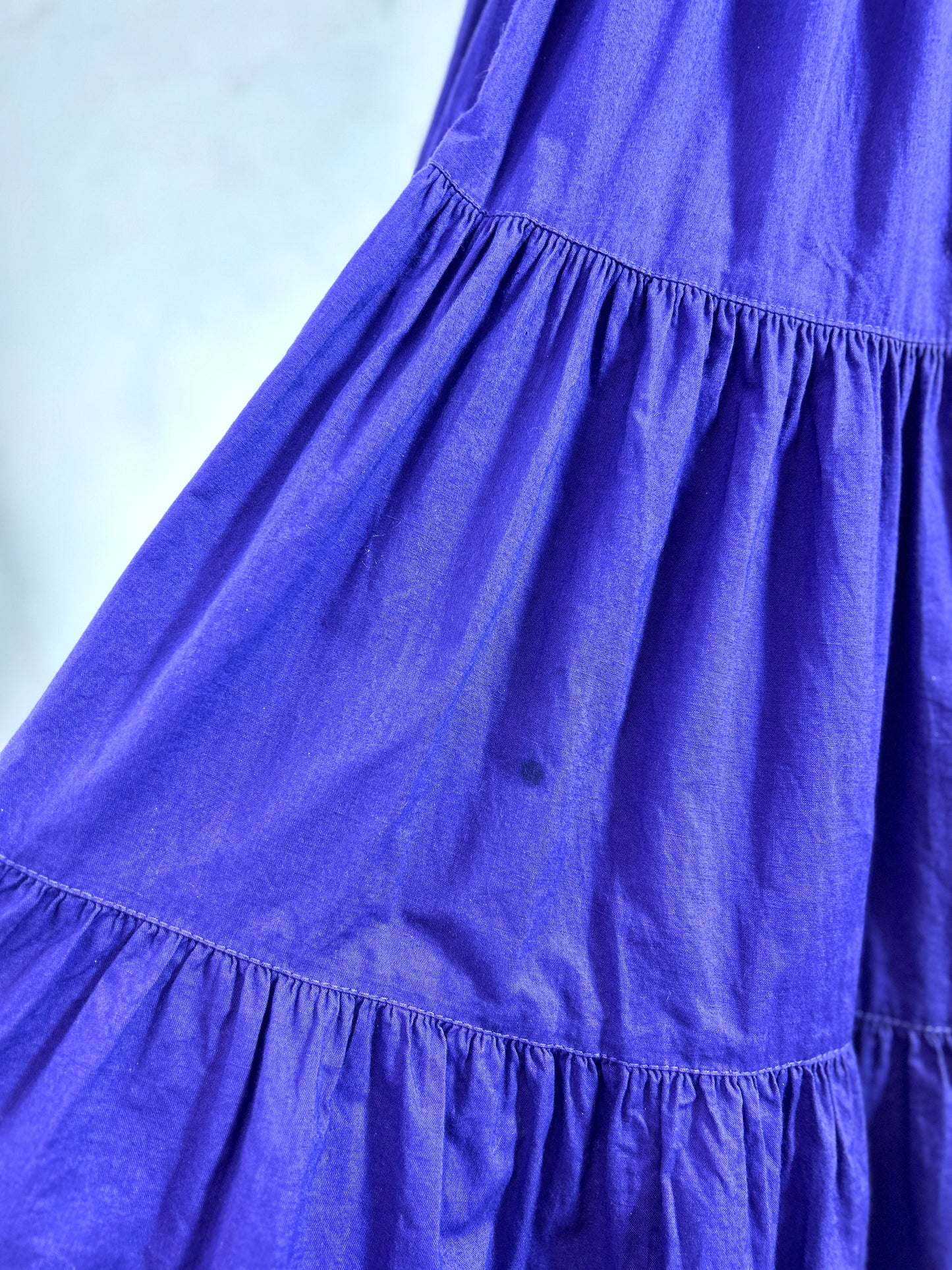 Vintage Tiered Skirt MADE IN PARK CITY UT [H30844]