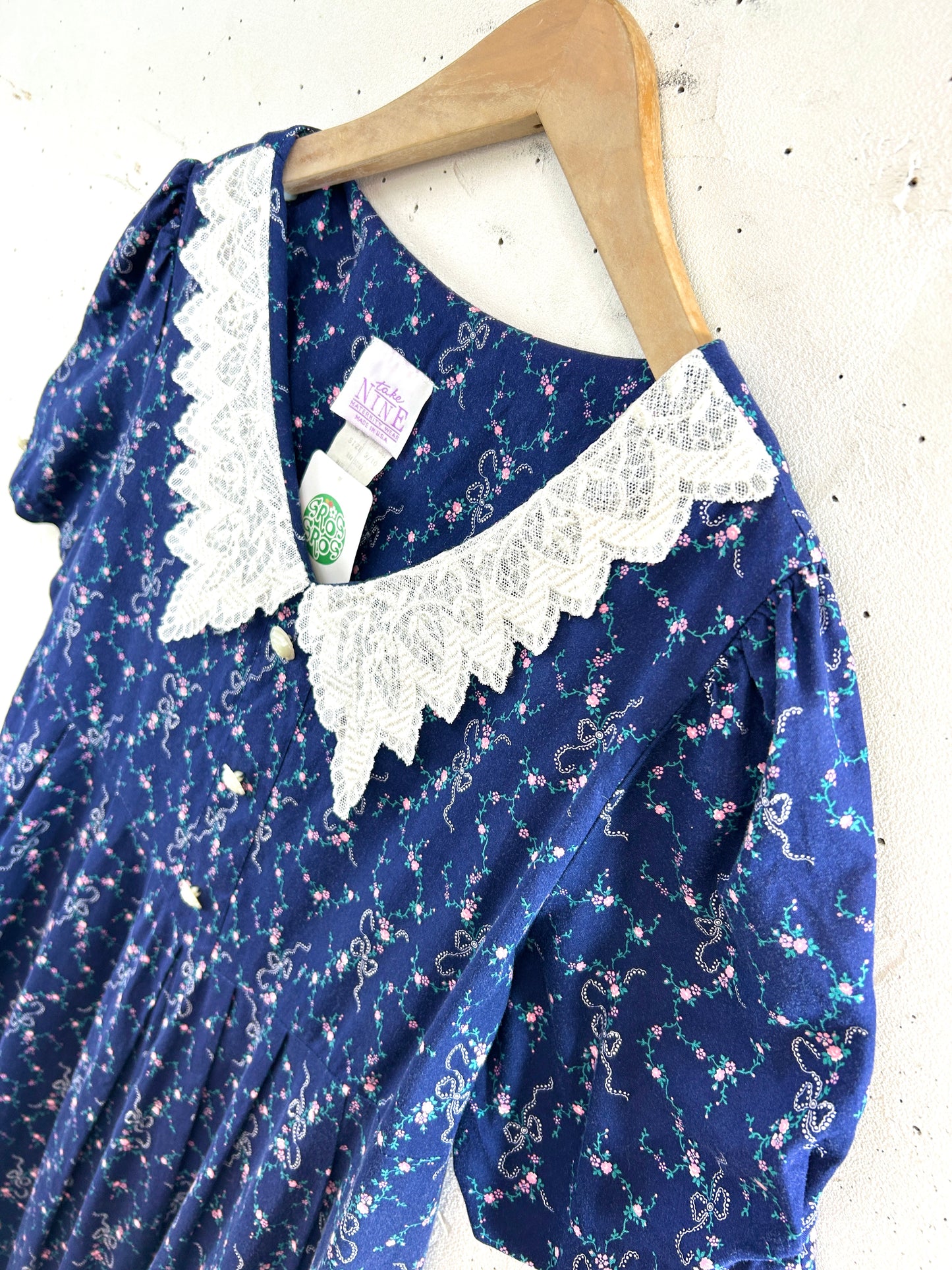 Vintage Dress MADE IN USA [G32911]