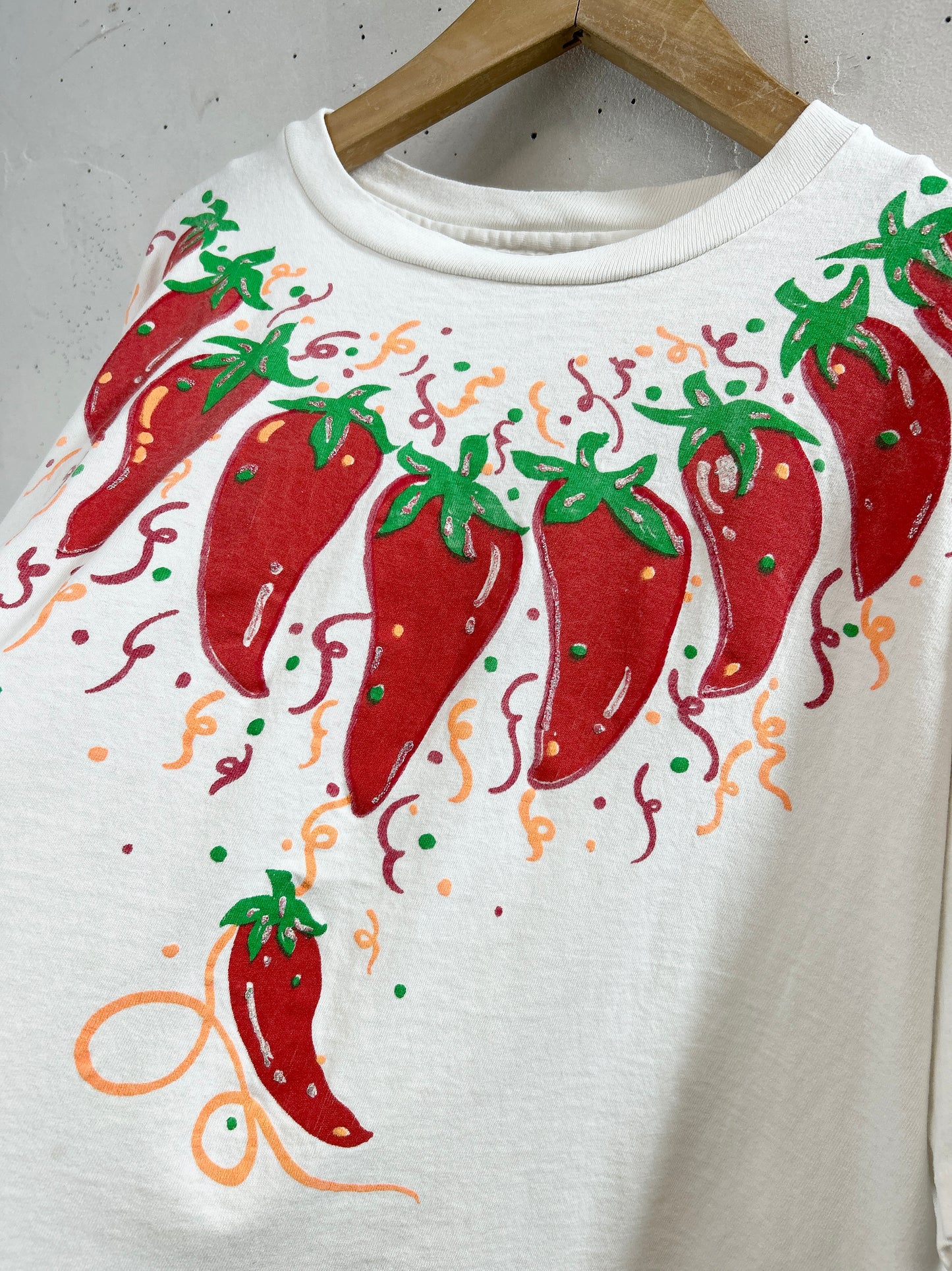 Vintage T Shirt 〜Funny dot CRAZY〜 [F32597]