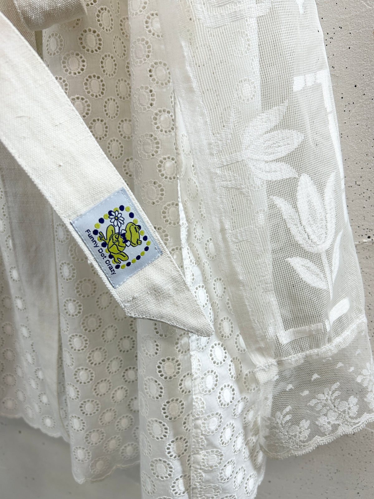 Vintage Apron 〜Funny dot CRAZY〜 [I33856]