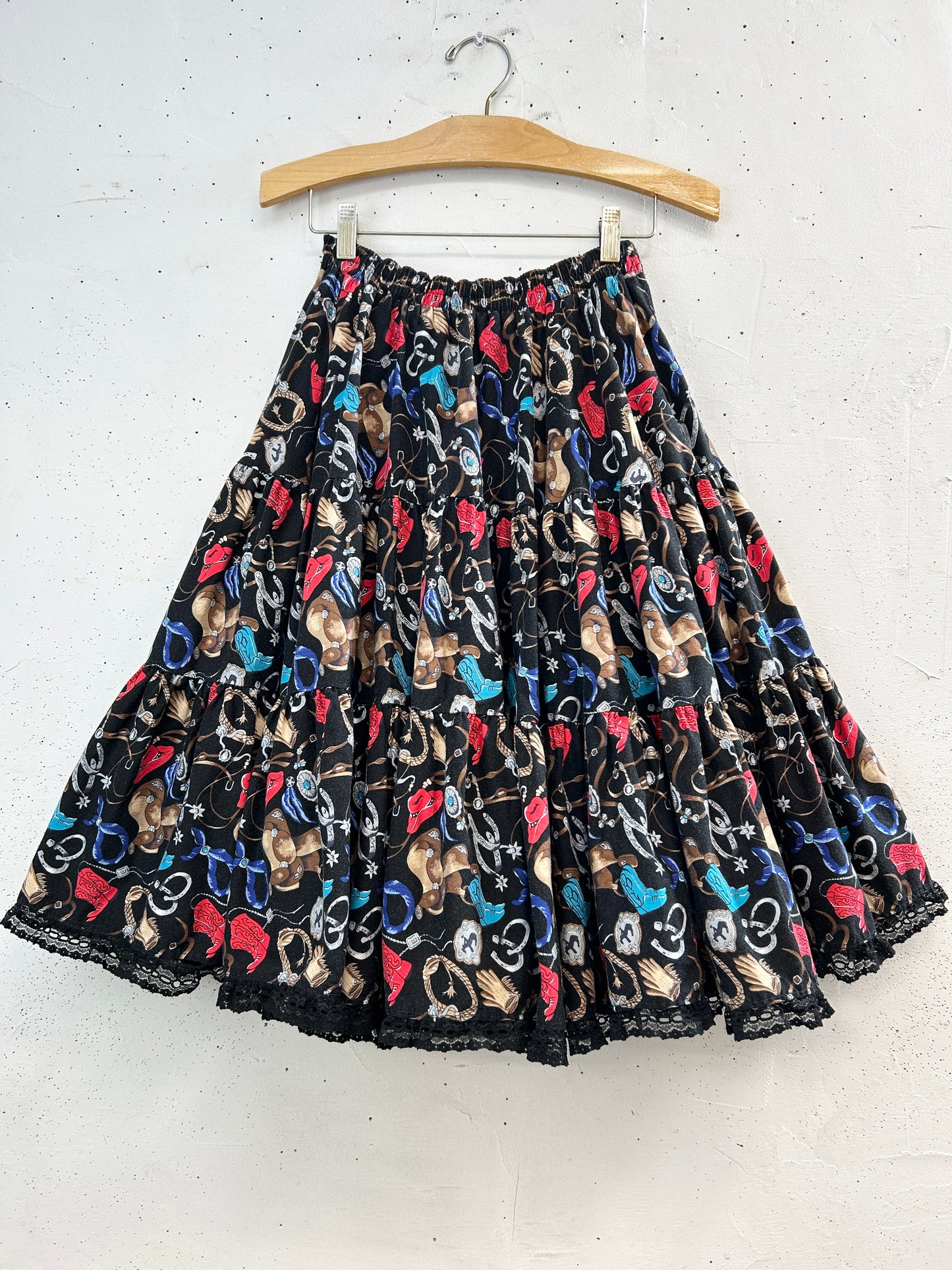Vintage Tiered Skirt [E32521]