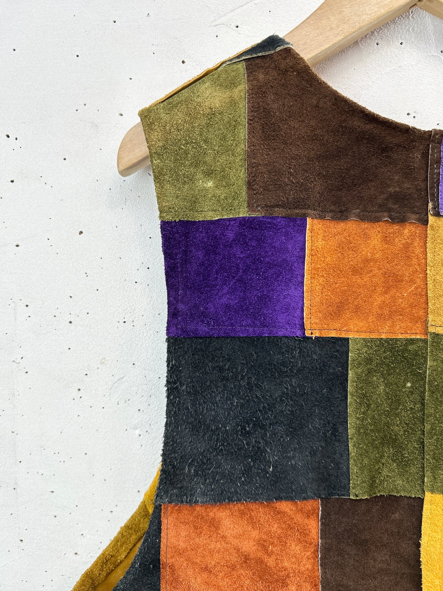 Vintage Leather Vest [C31840]