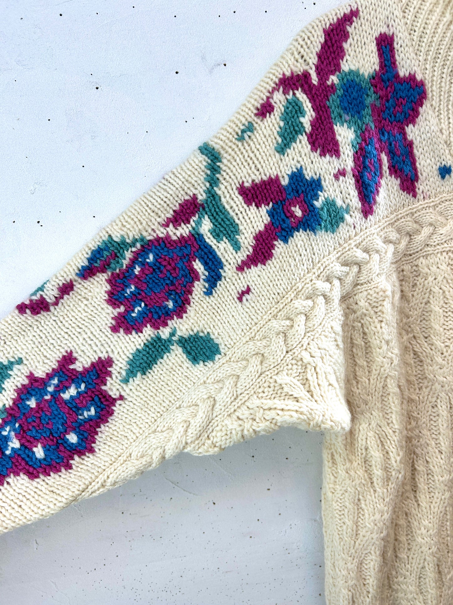 Vintage Knit Sweater [K30686]