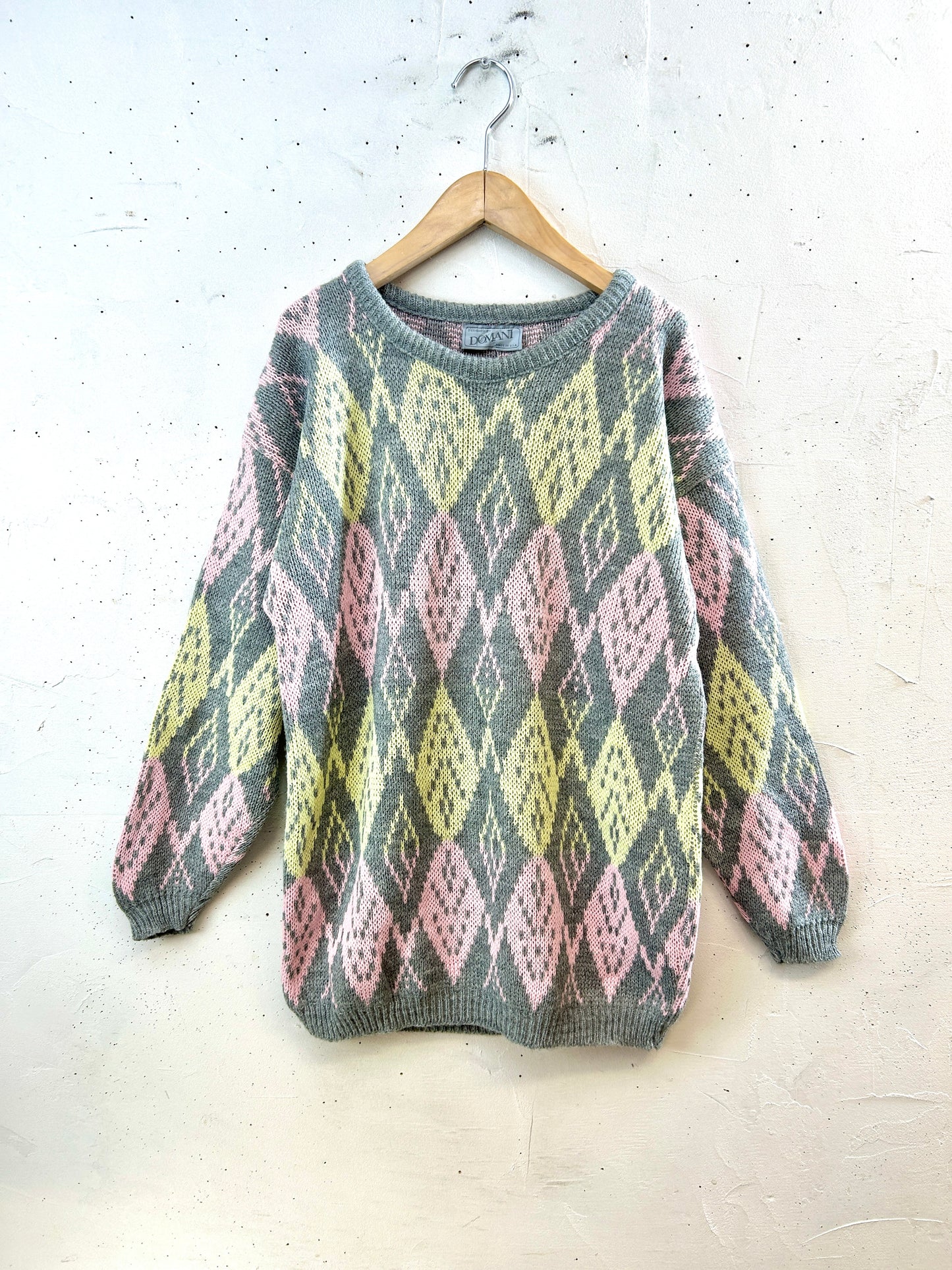 Vintage Knit Sweater [I30330]