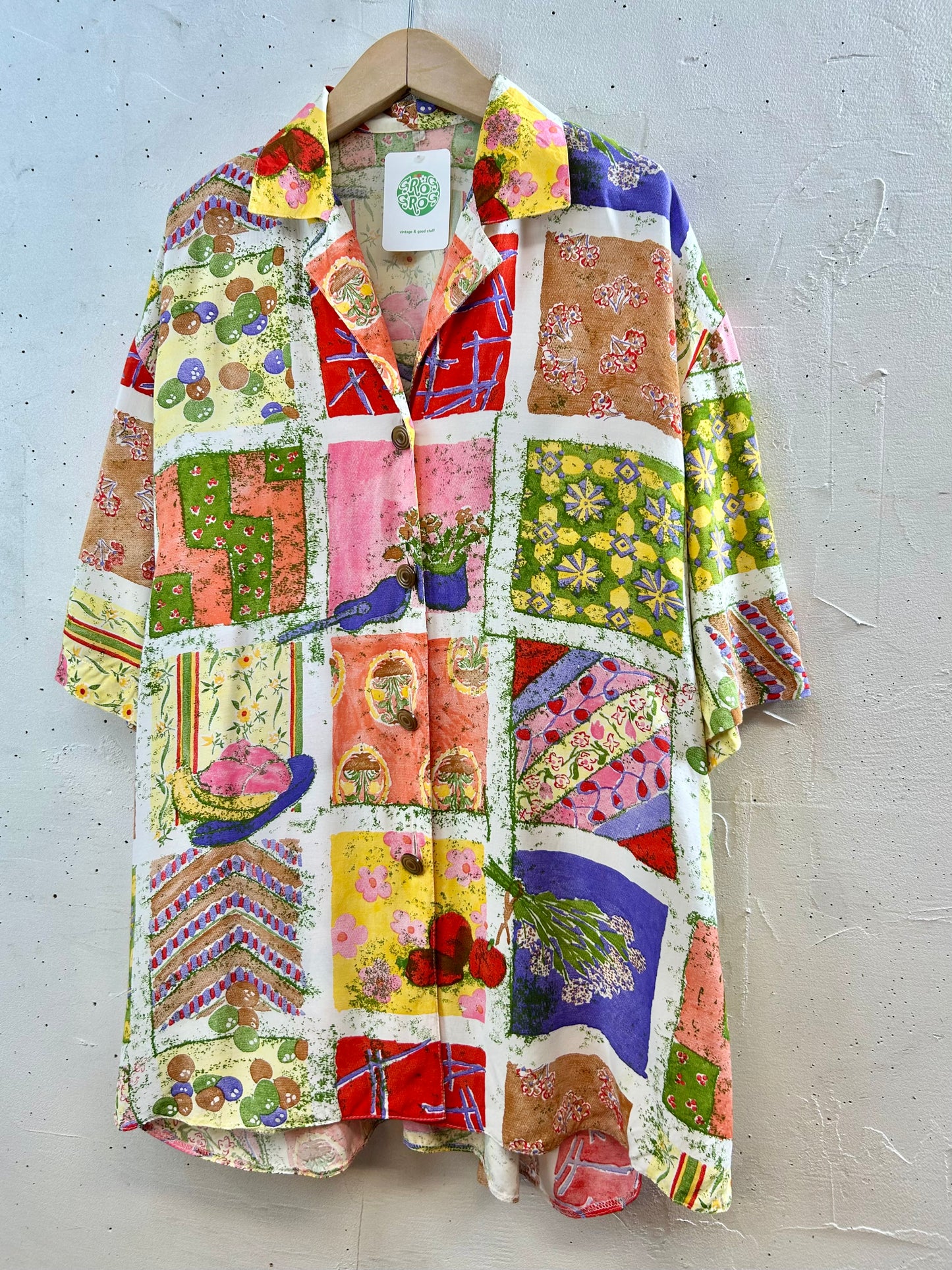 Vintage Viscose Shirt [G30602]