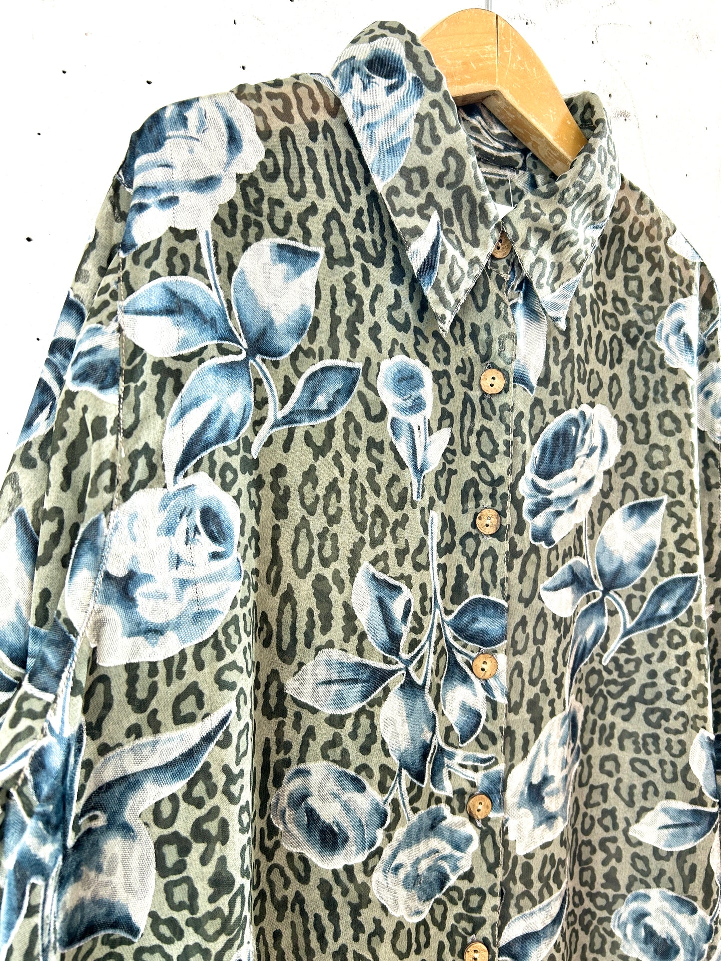 Vintage Sheer Blouse [J30510]