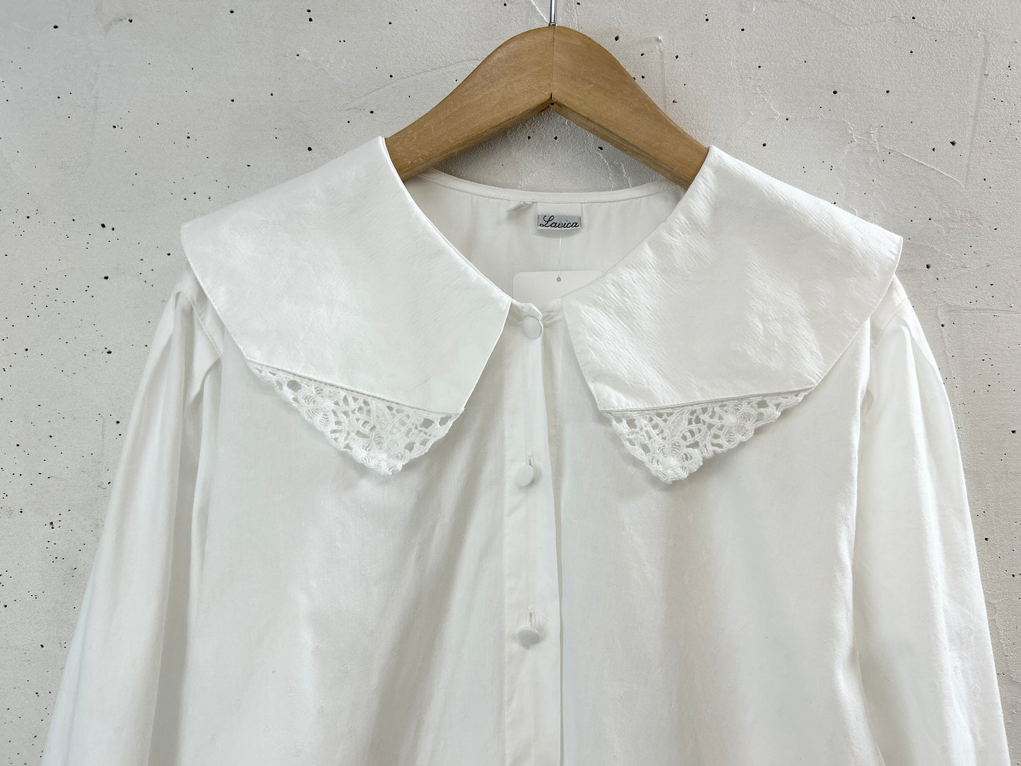 Vintage White Blouse [F32607]