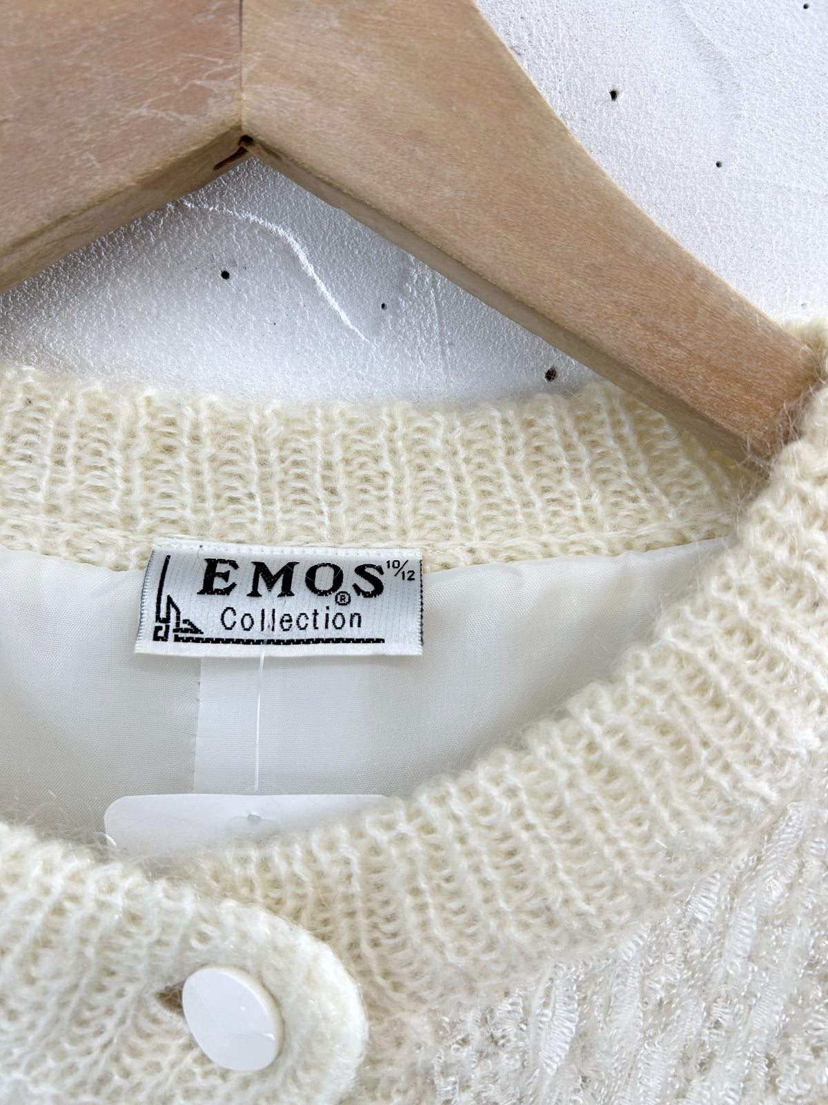 Vintage Mohair Knit Cardigan [J34171]