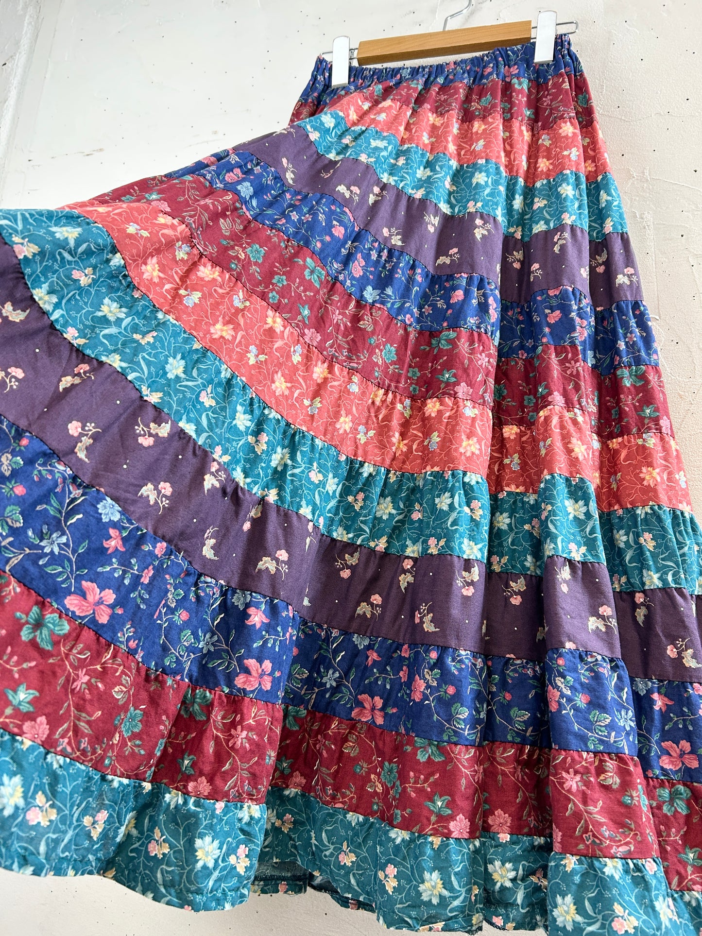 Vintage Tiered Skirt [H30861]