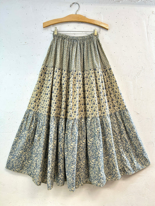 Vintage Tiered Skirt [B31658]