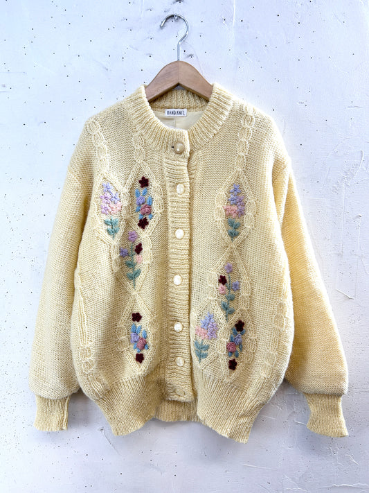 Vintage Knit Cardigan [J30468]