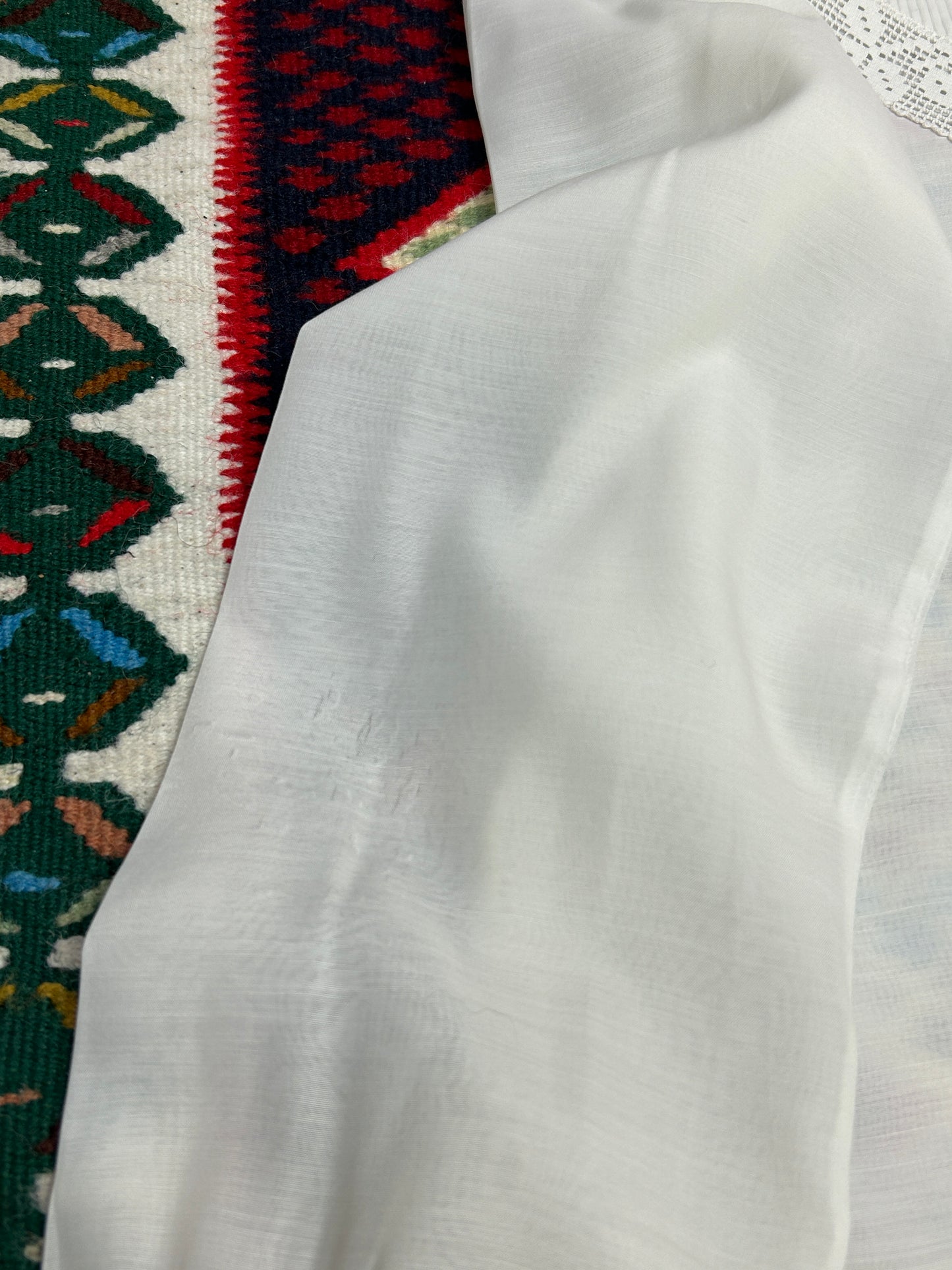 Vintage White Blouse [F32615]