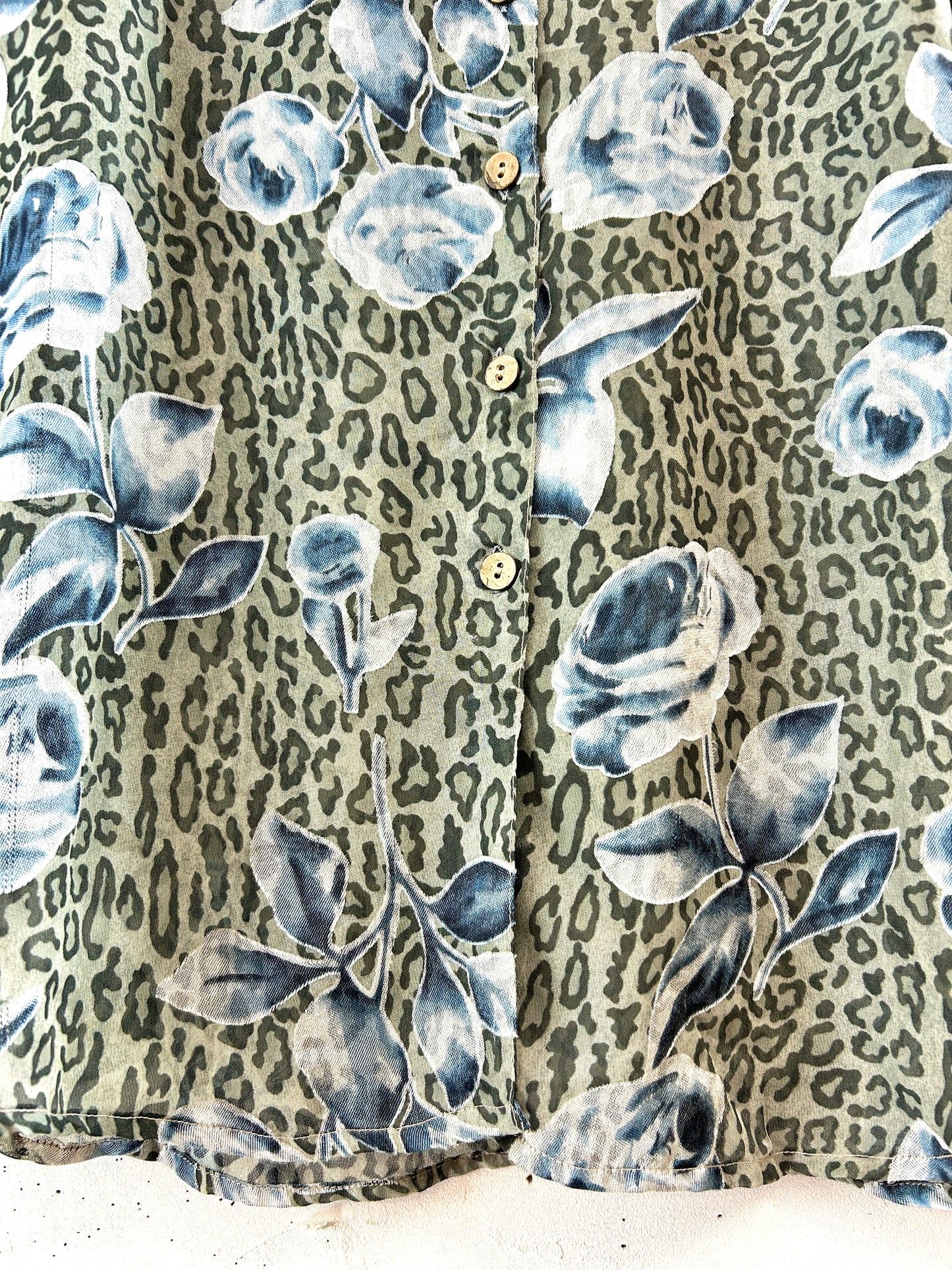 Vintage Sheer Blouse [J30510]