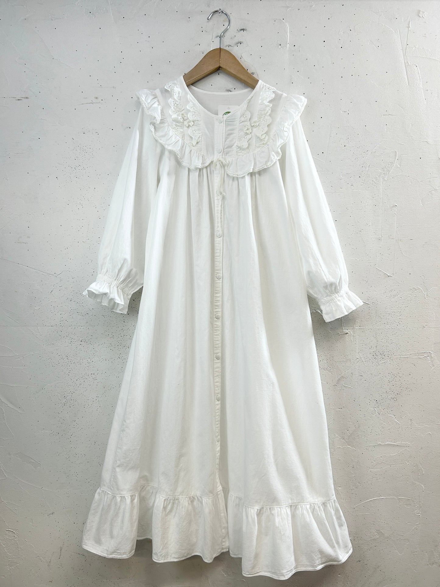 Vintage White Dress [I33686]