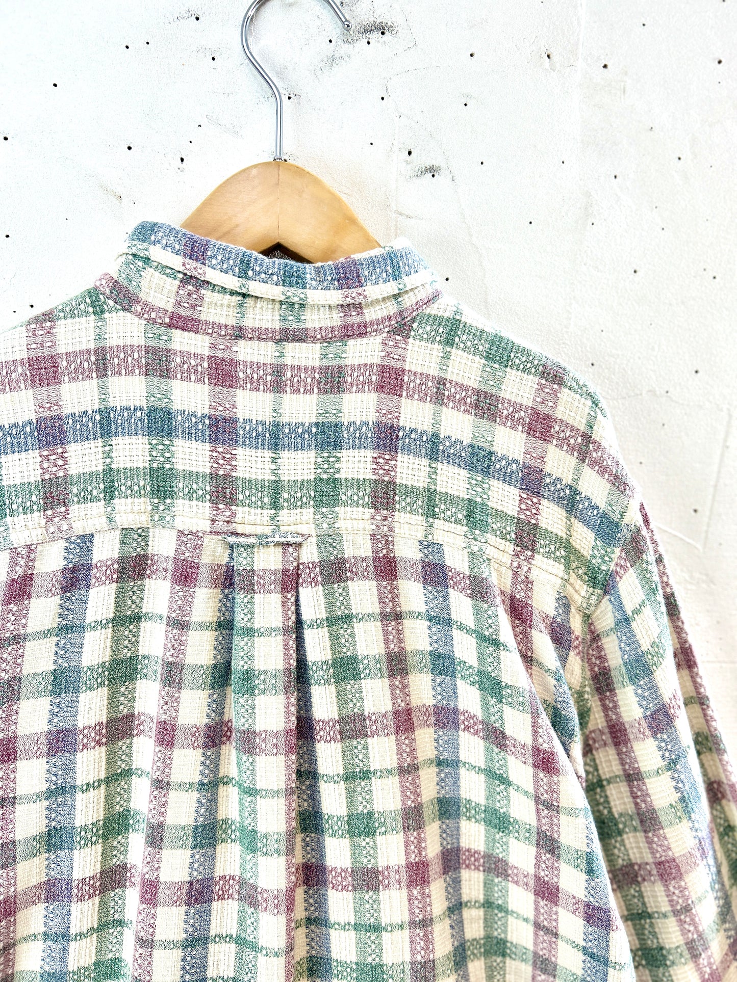 Vintage Plaid Shirt  [J30590]