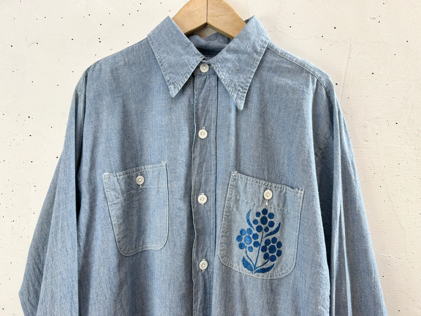 Vintage Chambray Rubber Shirt [H30848]