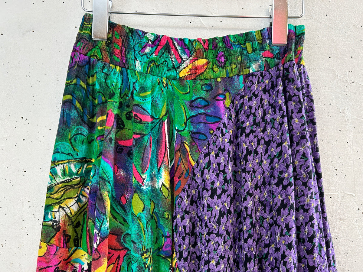 Vintage Tiered Skirt 〜 MADE IN CANADA〜 [J34306]