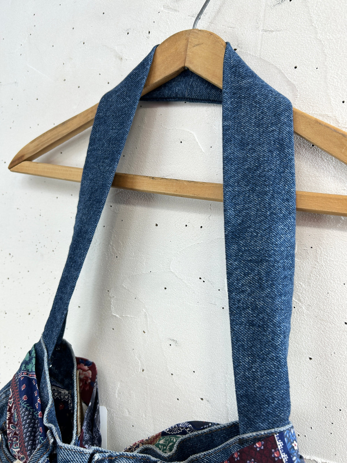 Vintage Denim Custom Bag [J34163]