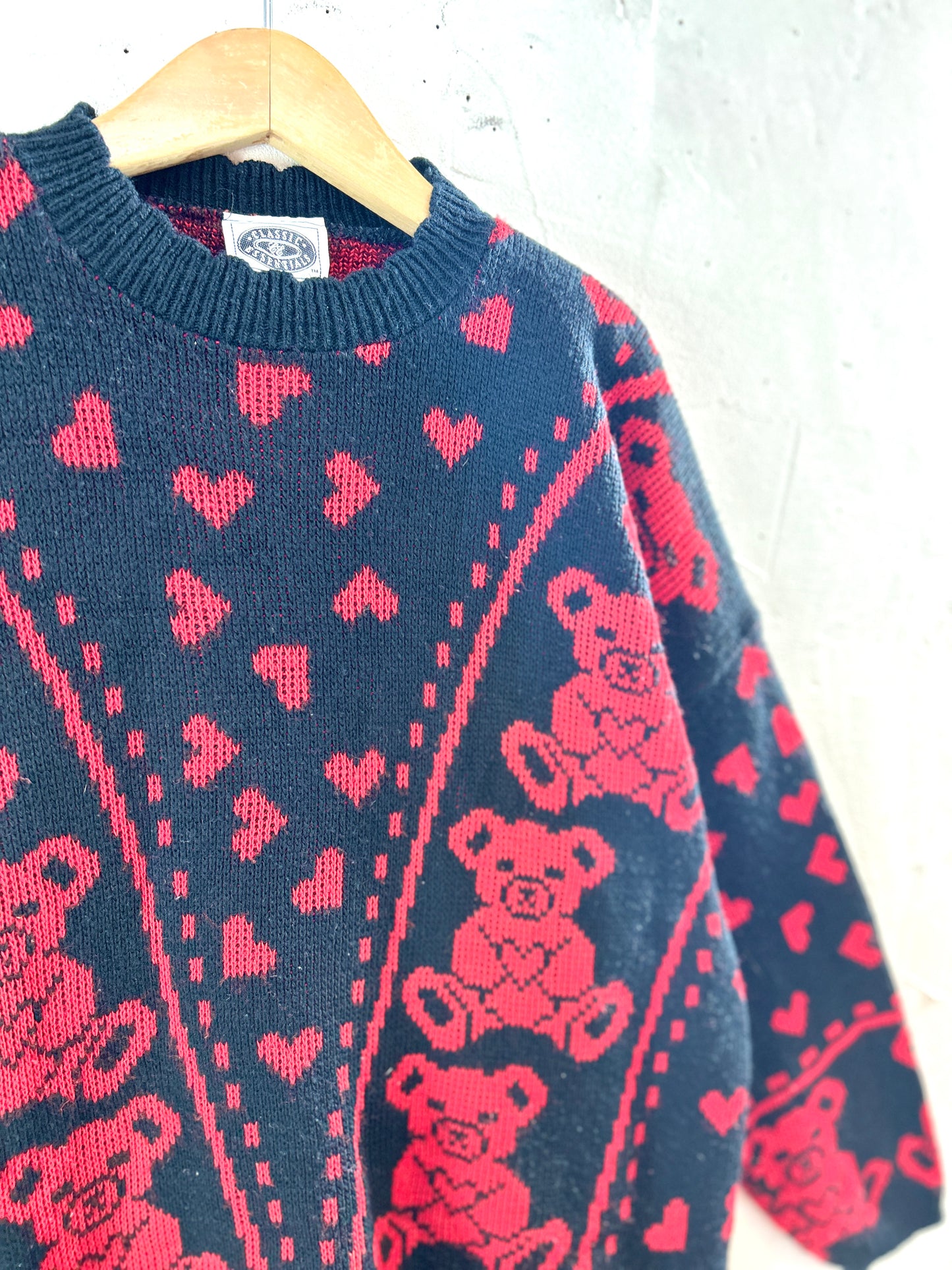 Vintage Knit Sweater MADE IN USA [J30487]