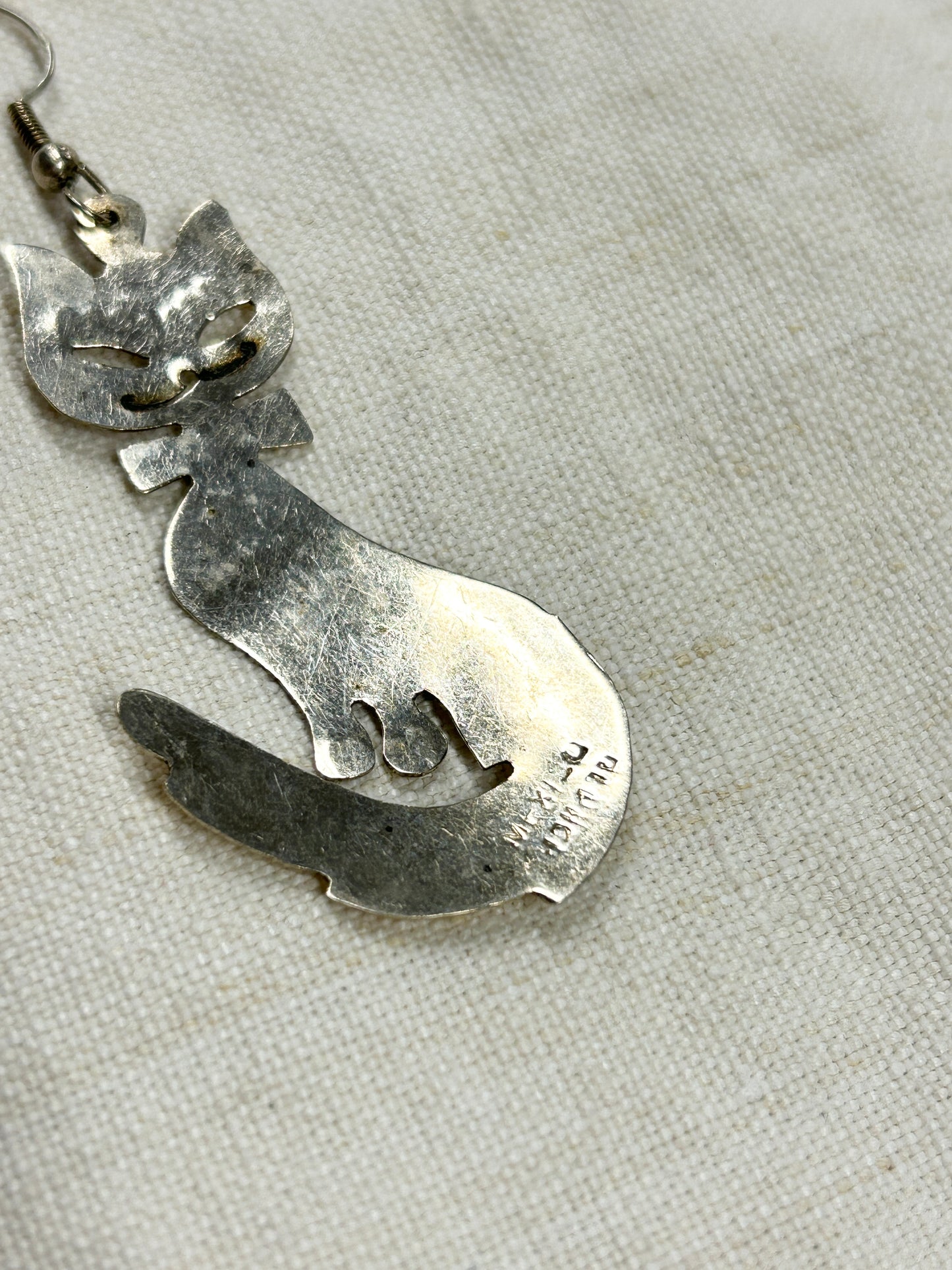 Vintage 925 Silver MEXICO Pierce [I30367]