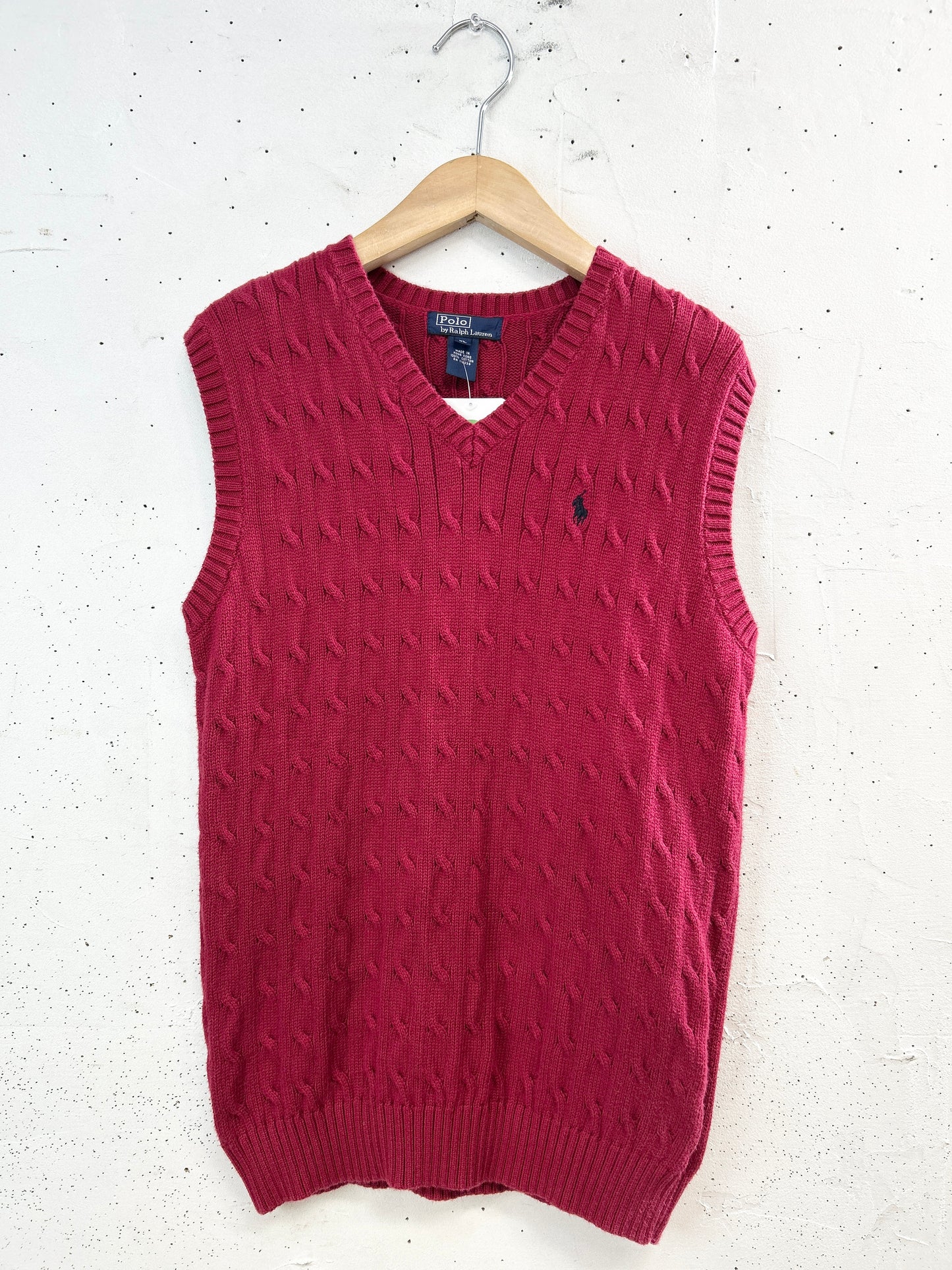 Vintage Knit Vest 〜Ralph Lauren〜 [C31755]