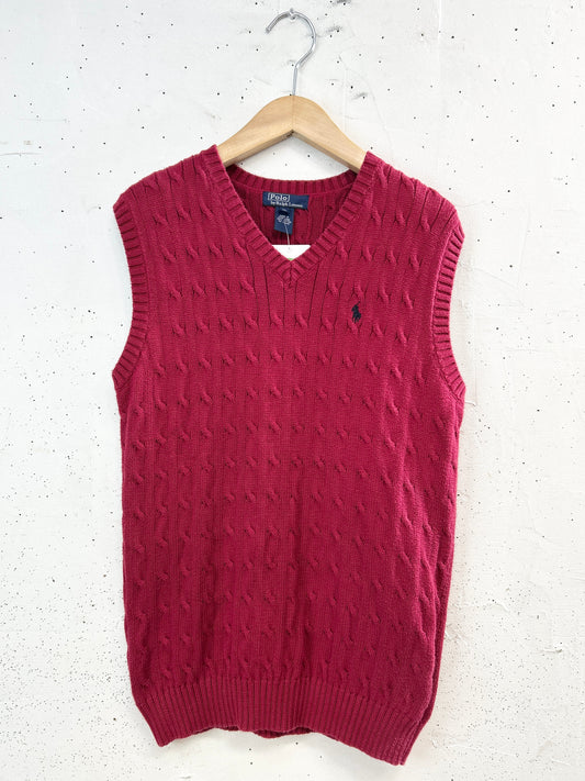 Vintage Knit Vest 〜Ralph Lauren〜 [C31755]