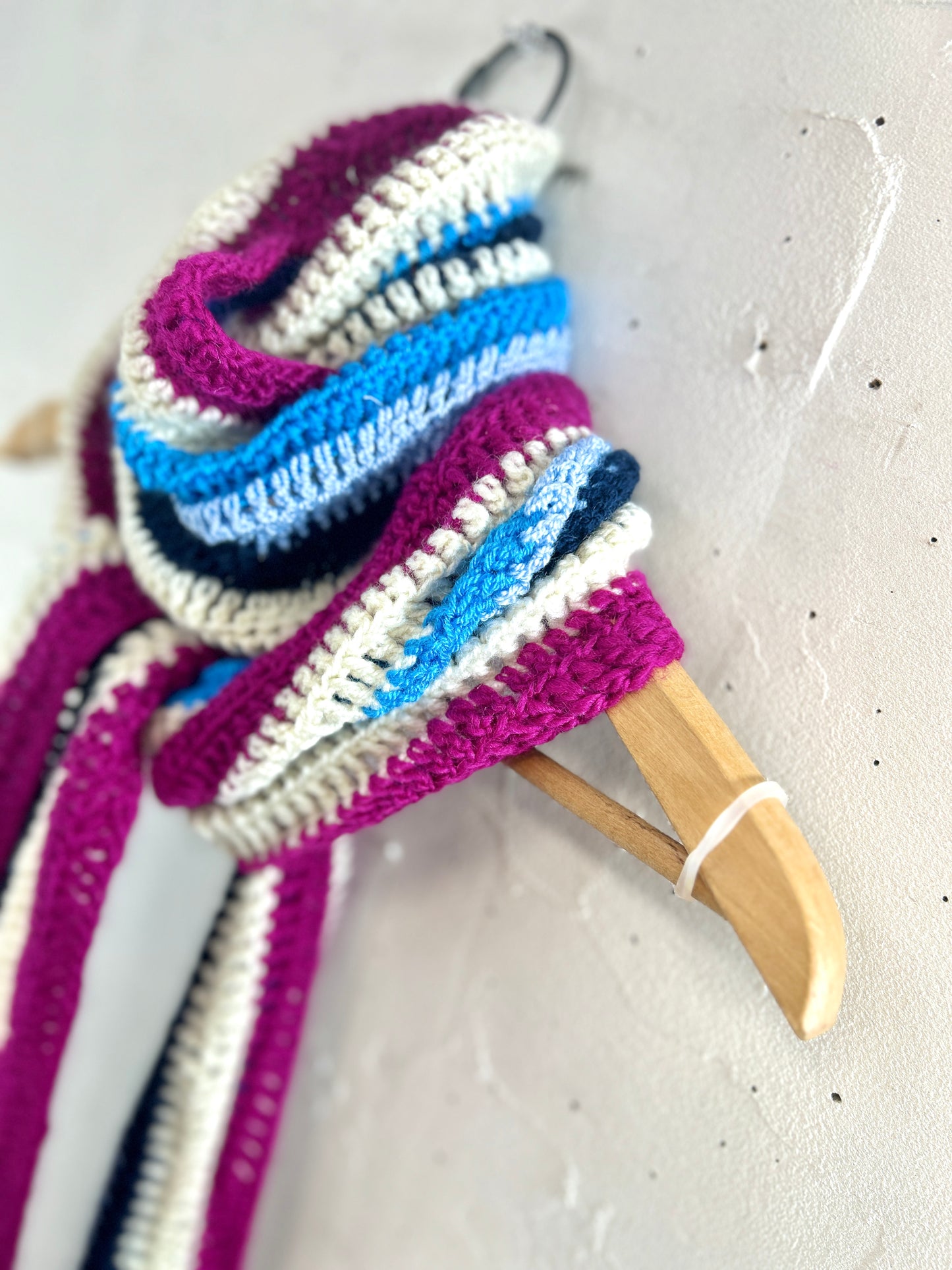 Vintage Knit Muffler [L31177]
