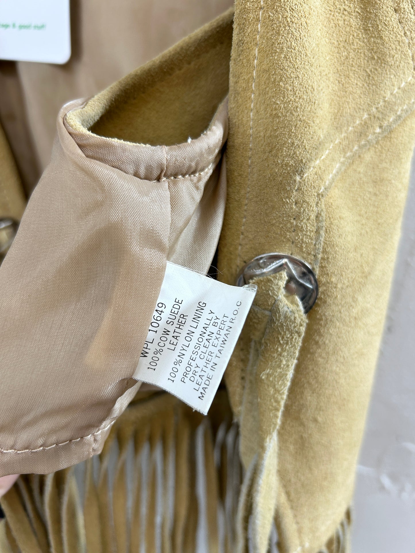 Vintage Leather Vest [H30919]