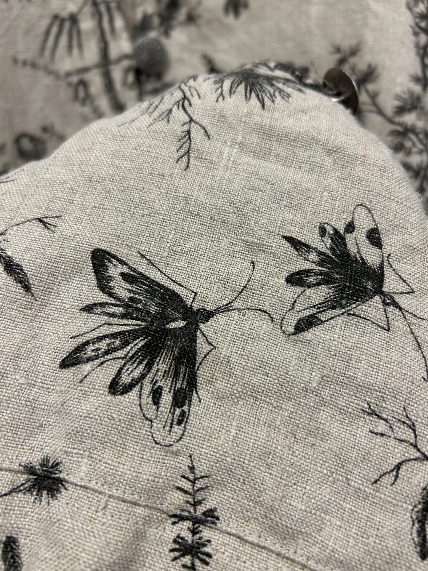 Vintage Chinese Toile De Jouy Jacket [I3112]